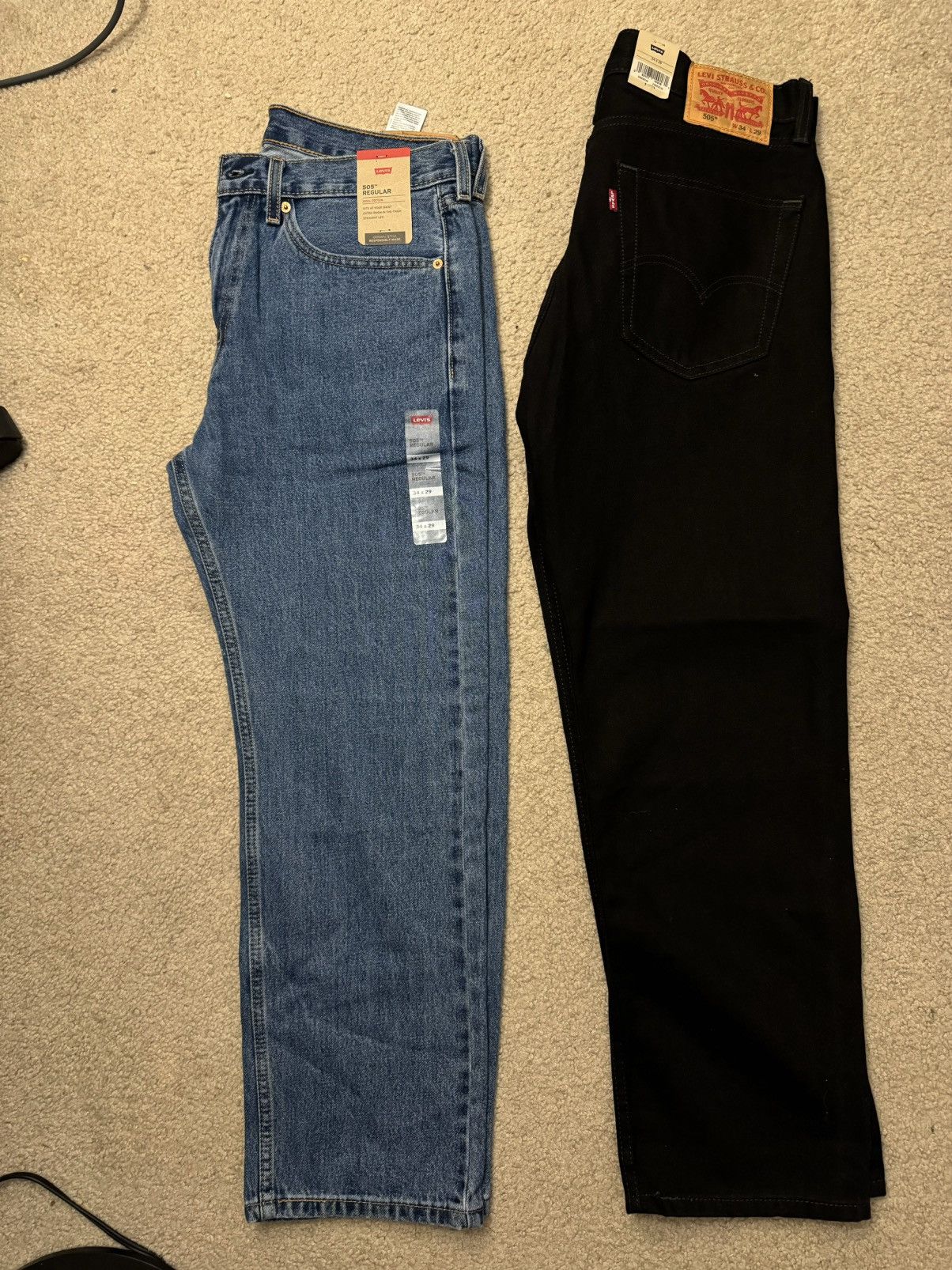 Levi's **BRAND NEW** LEVI’S 505’S Size US 34 / EU 50 - 4 Thumbnail