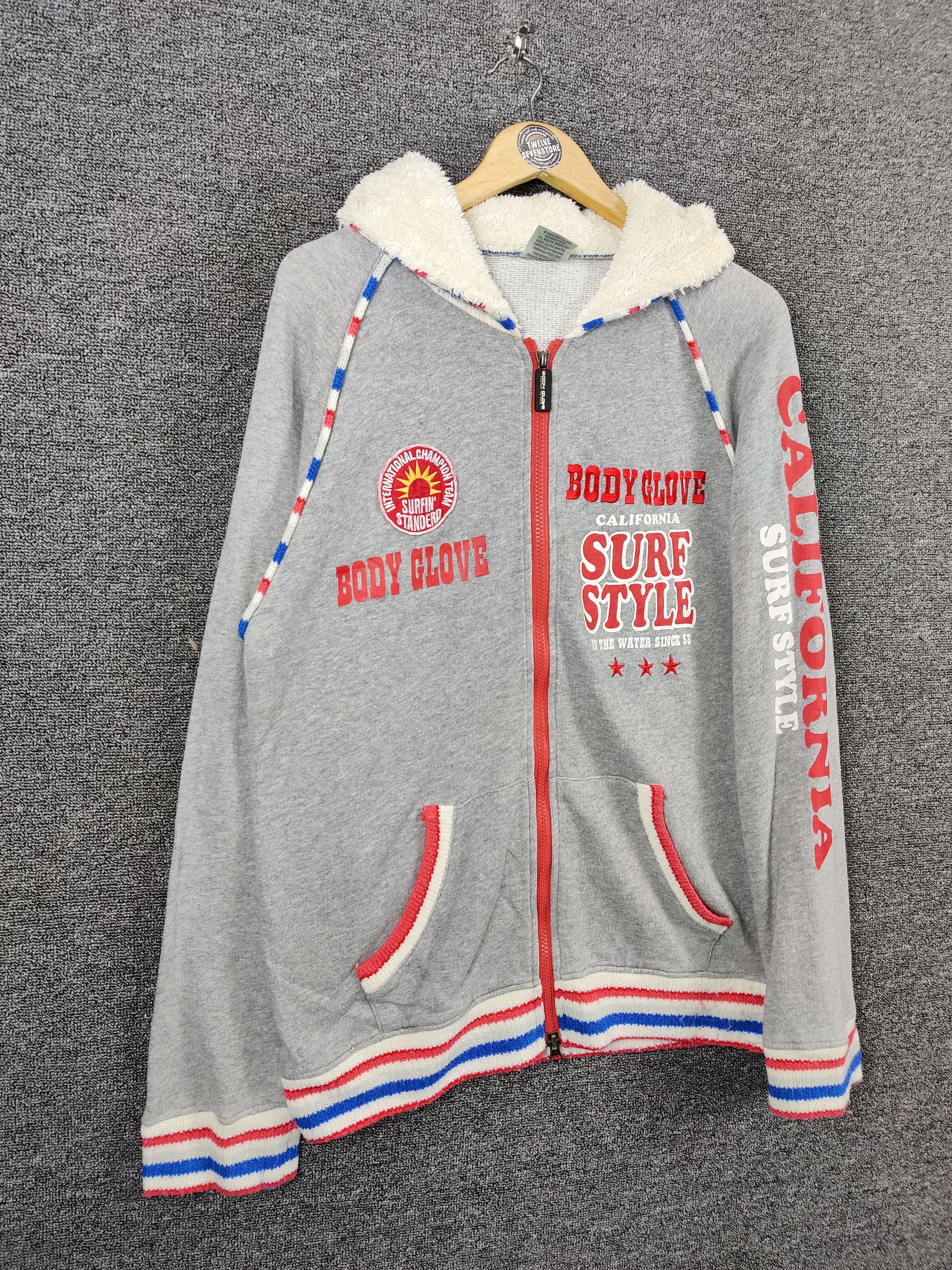Body Glove Vintage Body Glove Surf Style Sweatshirt Hoodie Size US L / EU 52-54 / 3 - 8 Thumbnail