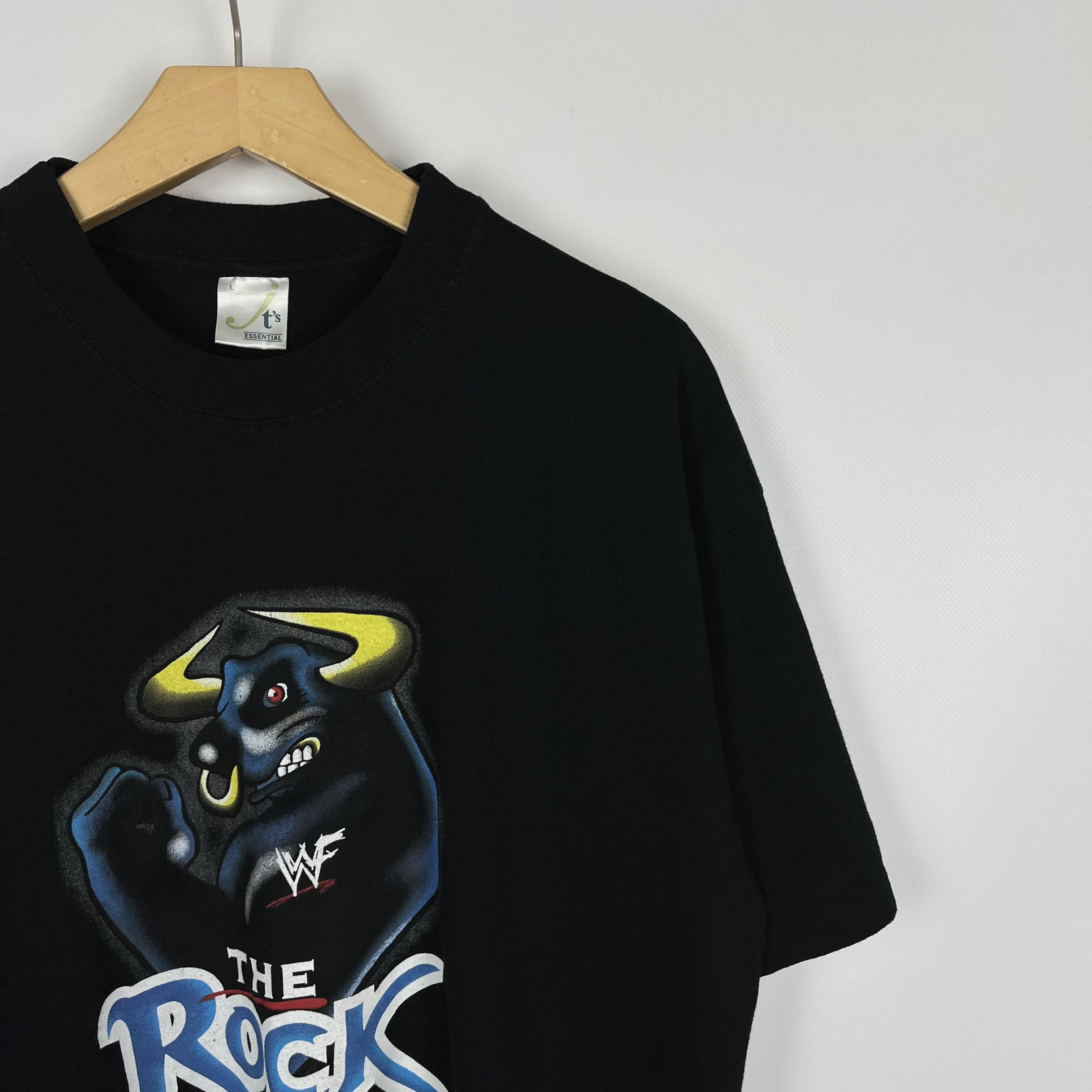 Band Tees Vintage The Rock Dwayne Johnson WWE T Shirt 1990’s Size US L / EU 52-54 / 3 - 2 Thumbnail