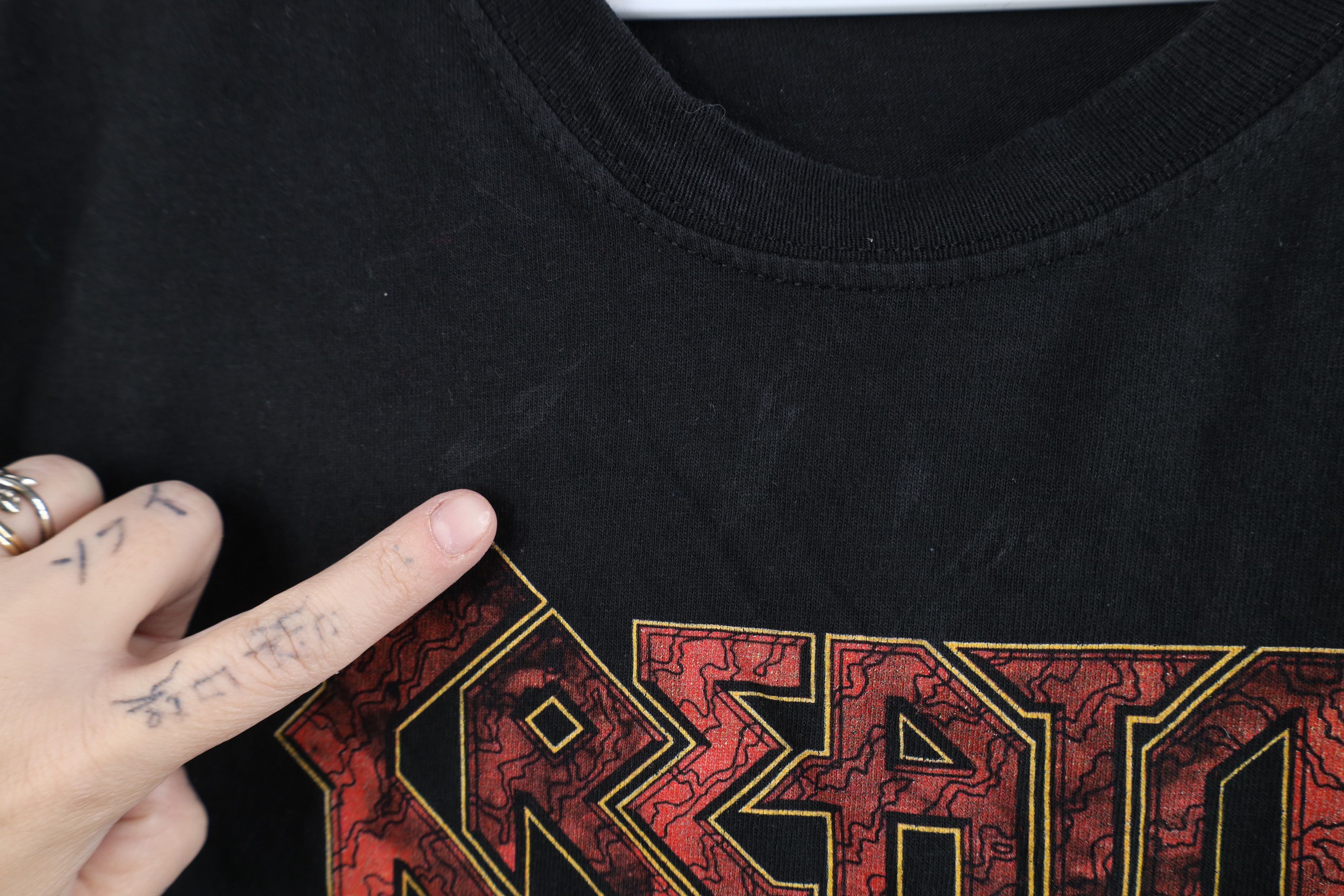 Vintage Kreator Pleasure to Kill Spell Thrash Metal Band T-Shirt Size US S / EU 44-46 / 1 - 6 Thumbnail