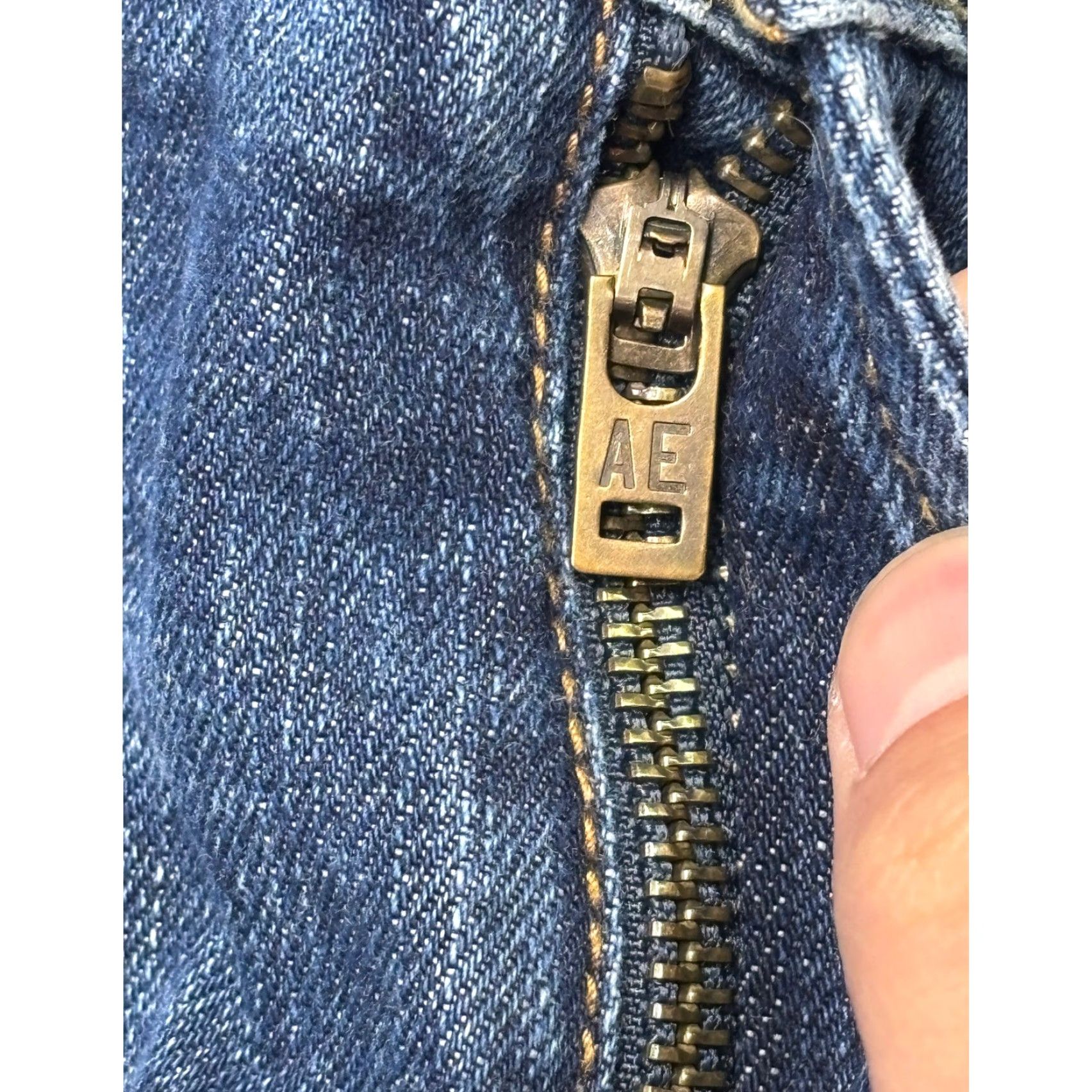 American Eagle Outfitters American Eagle Outfitters Jeans Straight Mens 32x32 Blue Denim 5-Pocket Modern Fit Tight? Size US 32 / EU 48 - 3 Thumbnail