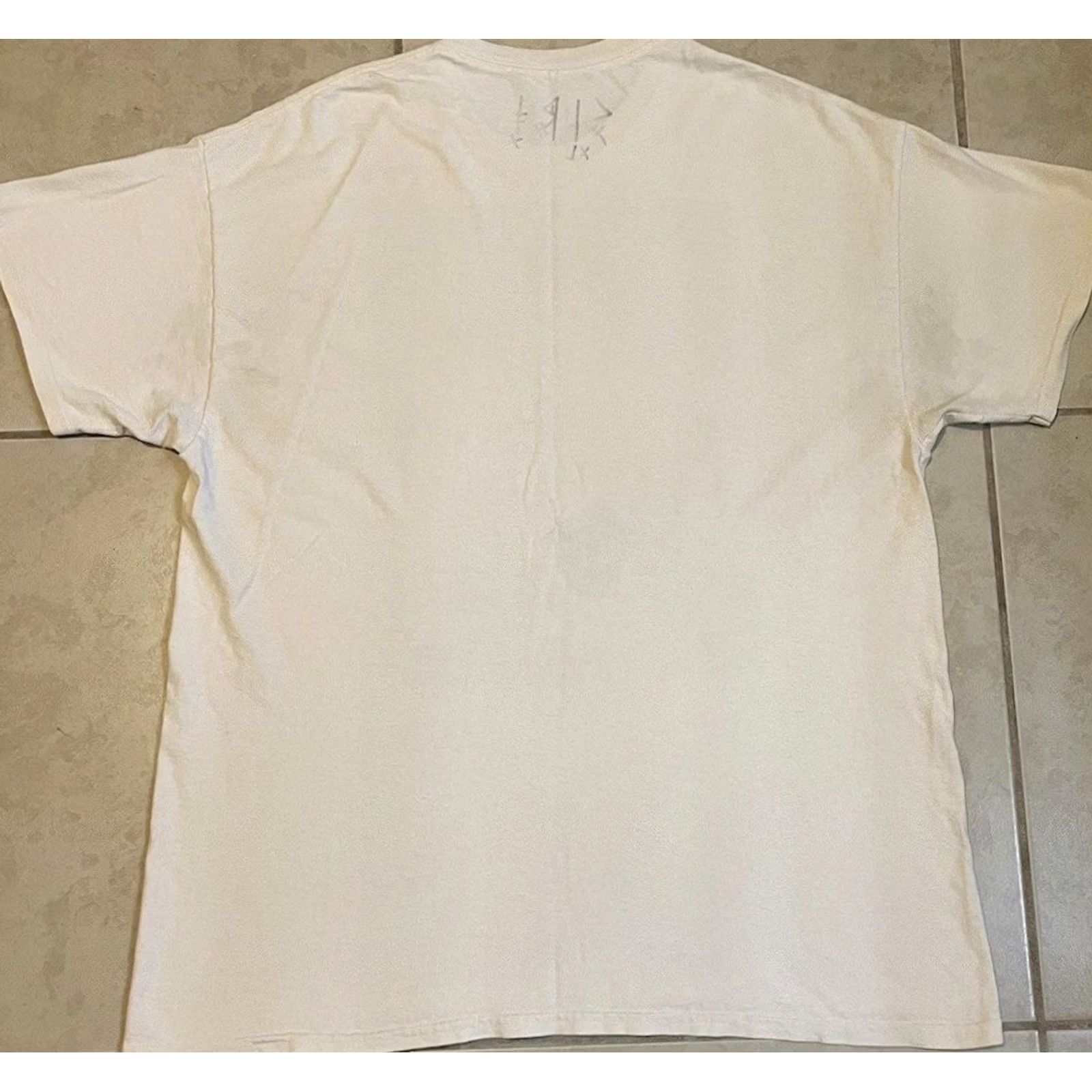 Folk Folk Rock Band Grunge Tour Shirt XL Beige Abstract Wolfies Just Fine Perfection Nevada Size US XL / EU 56 / 4 - 6 Thumbnail