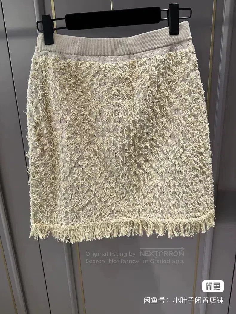 Chanel Chanel Greek series skirt Size 25" / US 0 / IT 36 - 2 Thumbnail