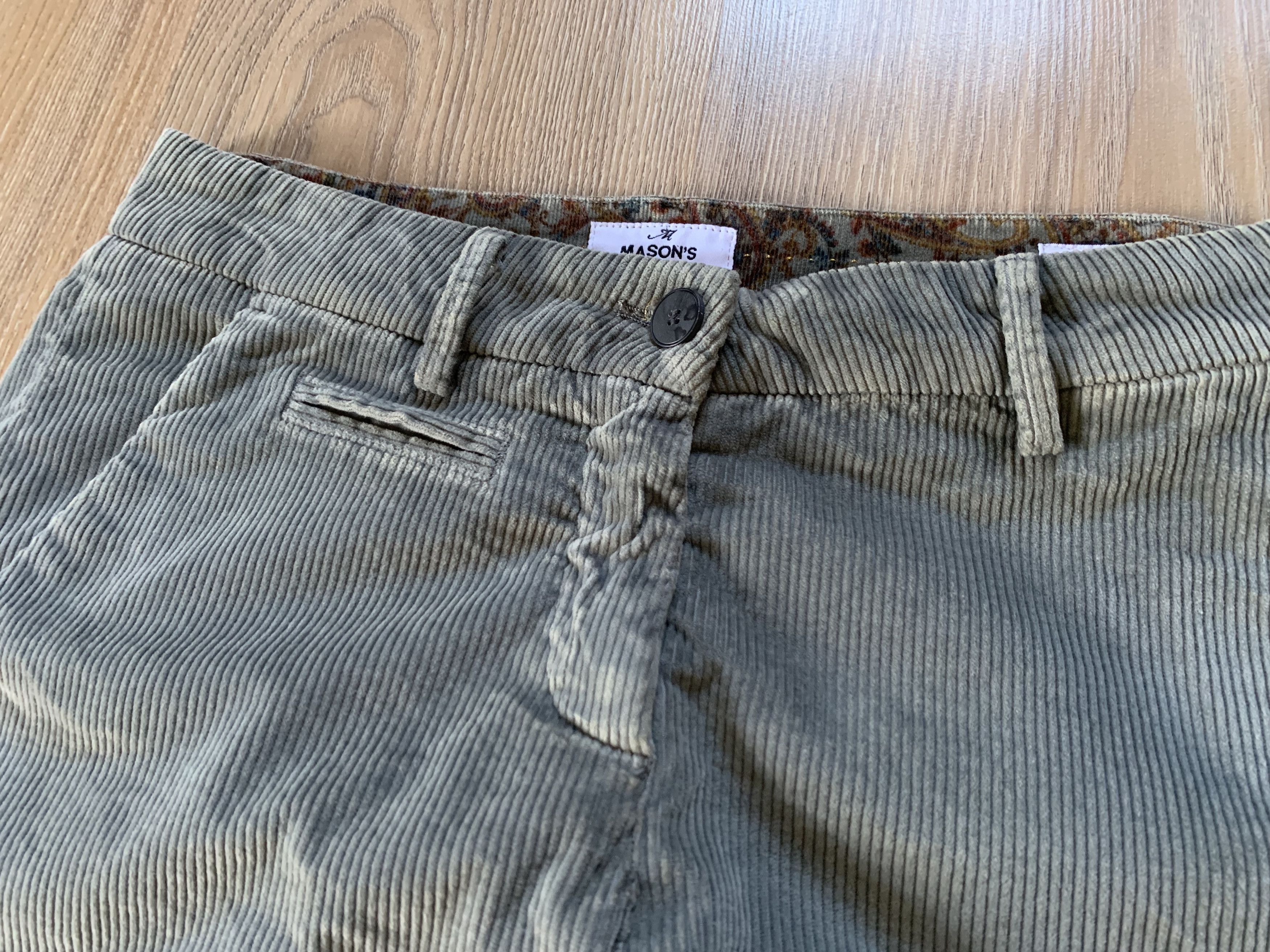 Mason's Masons Slim Woman Velvet Pants Size 38" / US 16 / IT 52 - 5 Thumbnail