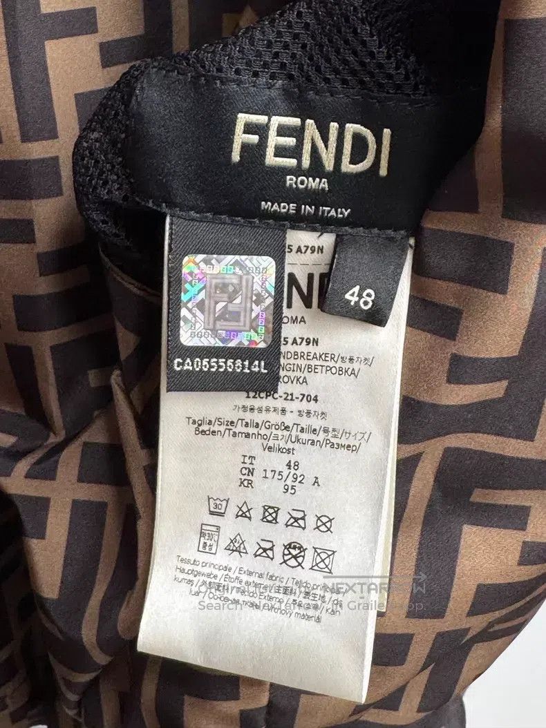 Fendi Fendi Monogrammed Double-Sided Zip-Up Jacket Size US M / EU 48-50 / 2 - 8 Thumbnail