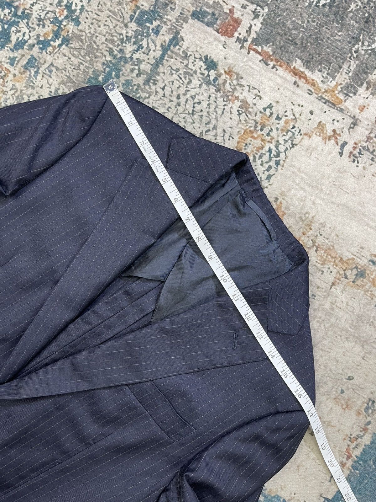 Loro Piana SHIPS x Loro Piana Pinstripes Double Slit Blazers Size US S / EU 44-46 / 1 - 10 Thumbnail