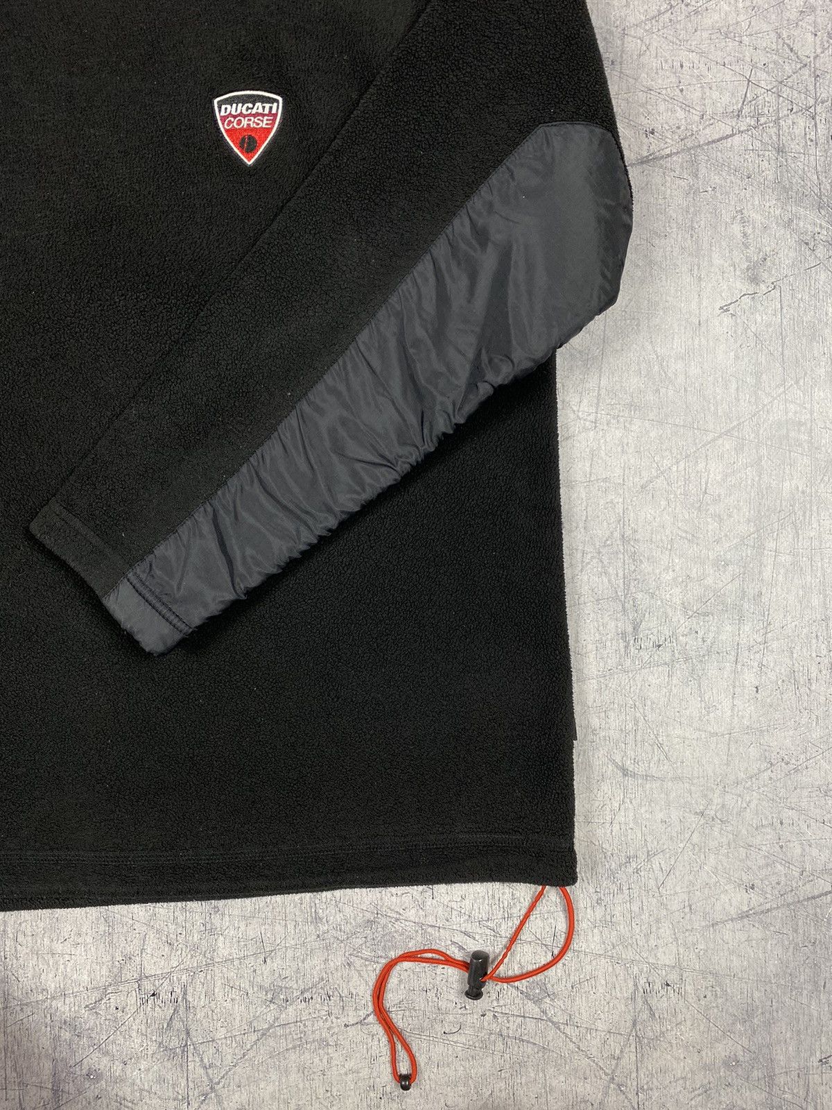 Ducati × Vintage Vintage Ducati Corse Racing Super Bike Fleece Bomber Size US L / EU 52-54 / 3 - 8 Thumbnail
