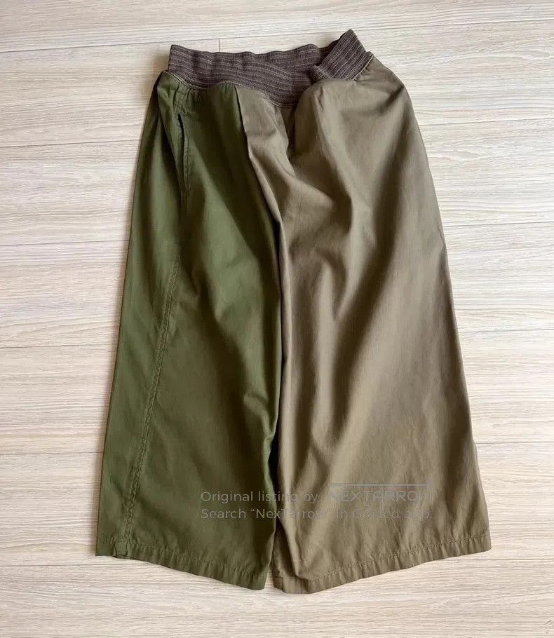 Kapital Kapital Nissan patchwork casual loose eight inch wide leg . Size US 32 / EU 48 - 2 Thumbnail