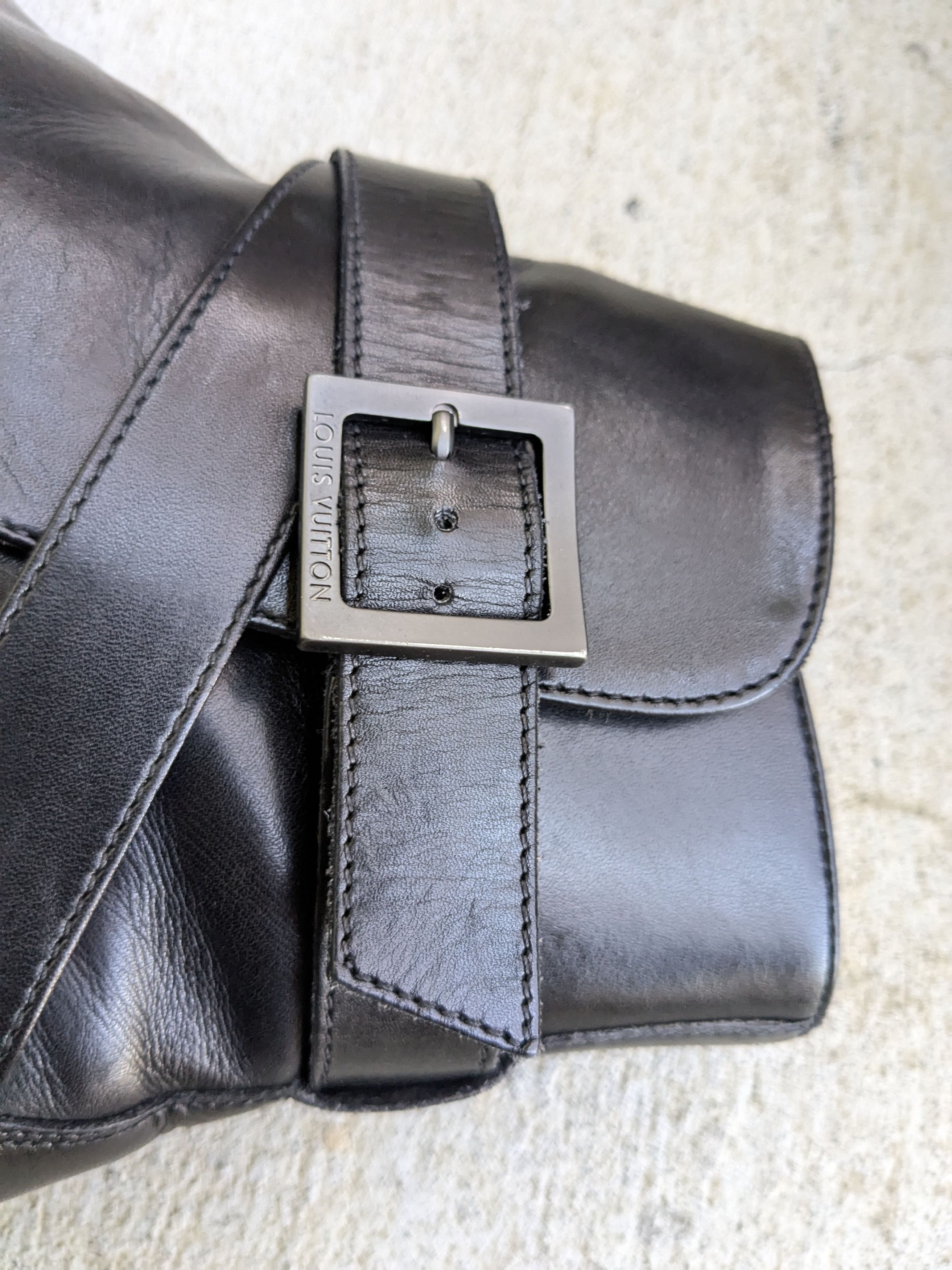 Louis Vuitton Louis Vuitton Jodhpur Boots Black Leather 9 Buckle Size US 9 / EU 42 - 9 Thumbnail