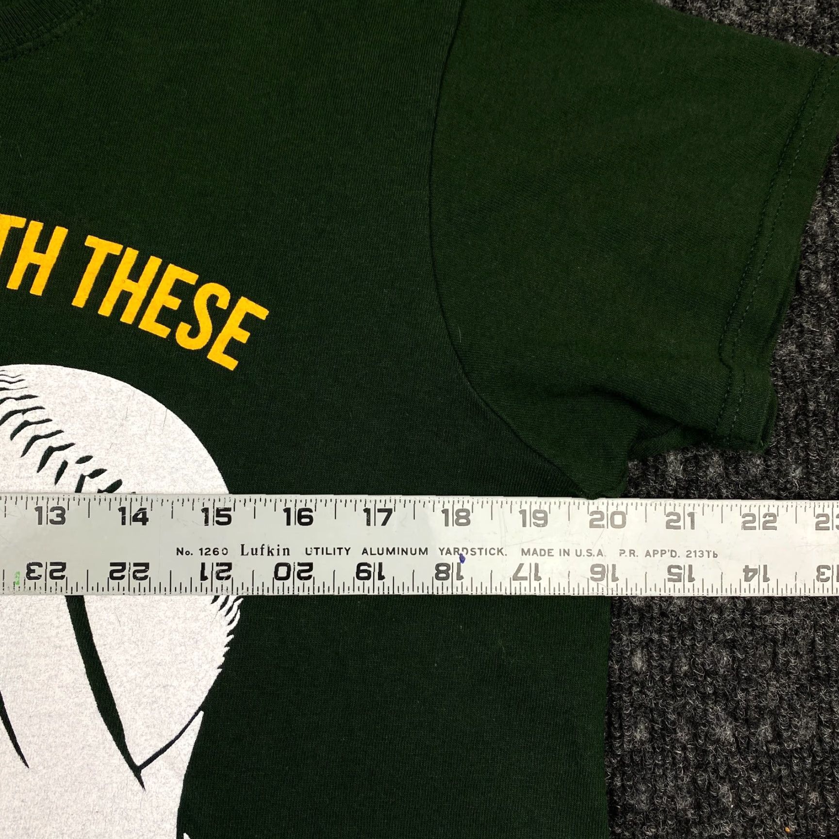 Gildan Womens Oakland A’s Athletics You Can’t Play with These Fan T Shirt Funny M Green Nike? Size M / US 6-8 / IT 42-44 - 5 Thumbnail