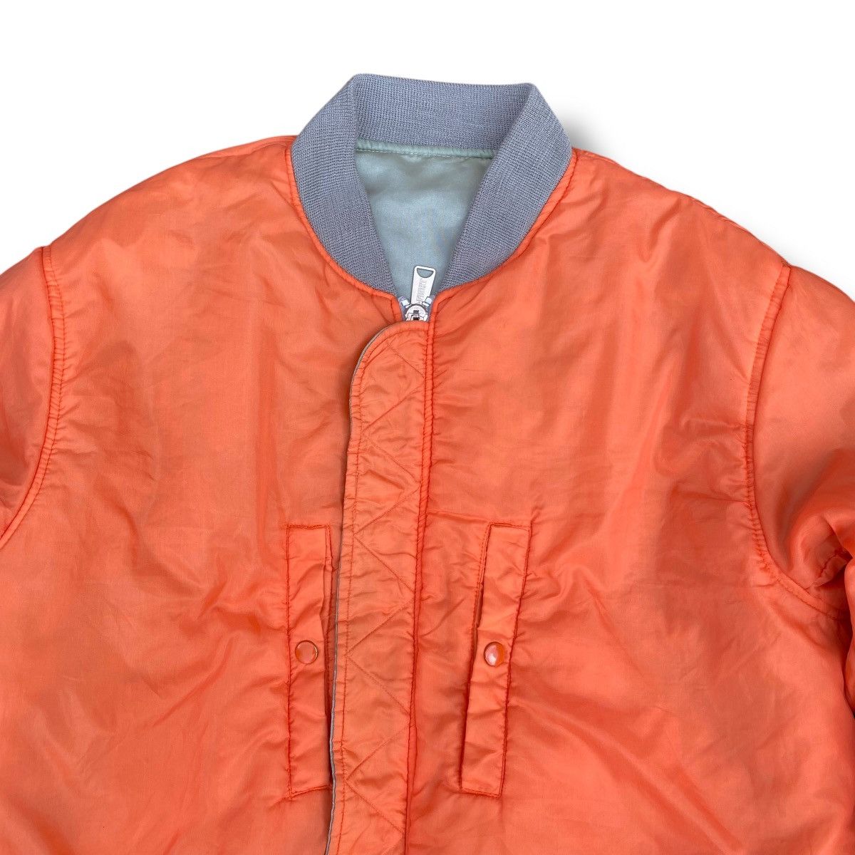 Vintage Vintage Flyer’s Man USAF Intermediate Ma-1 Bomber Jacket.#E8 Size US L / EU 52-54 / 3 - 7 Thumbnail
