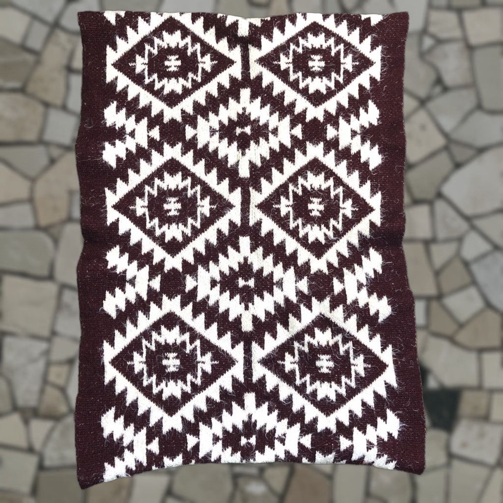 Anthropologie Anthropologie Scarf Infinity Red Chevron Aztec Tribal One Size Womens Hand Wash Only Polyester Infinity Scarf Multifunctional Fall Winter Spring Size ONE SIZE - 1 Thumbnail