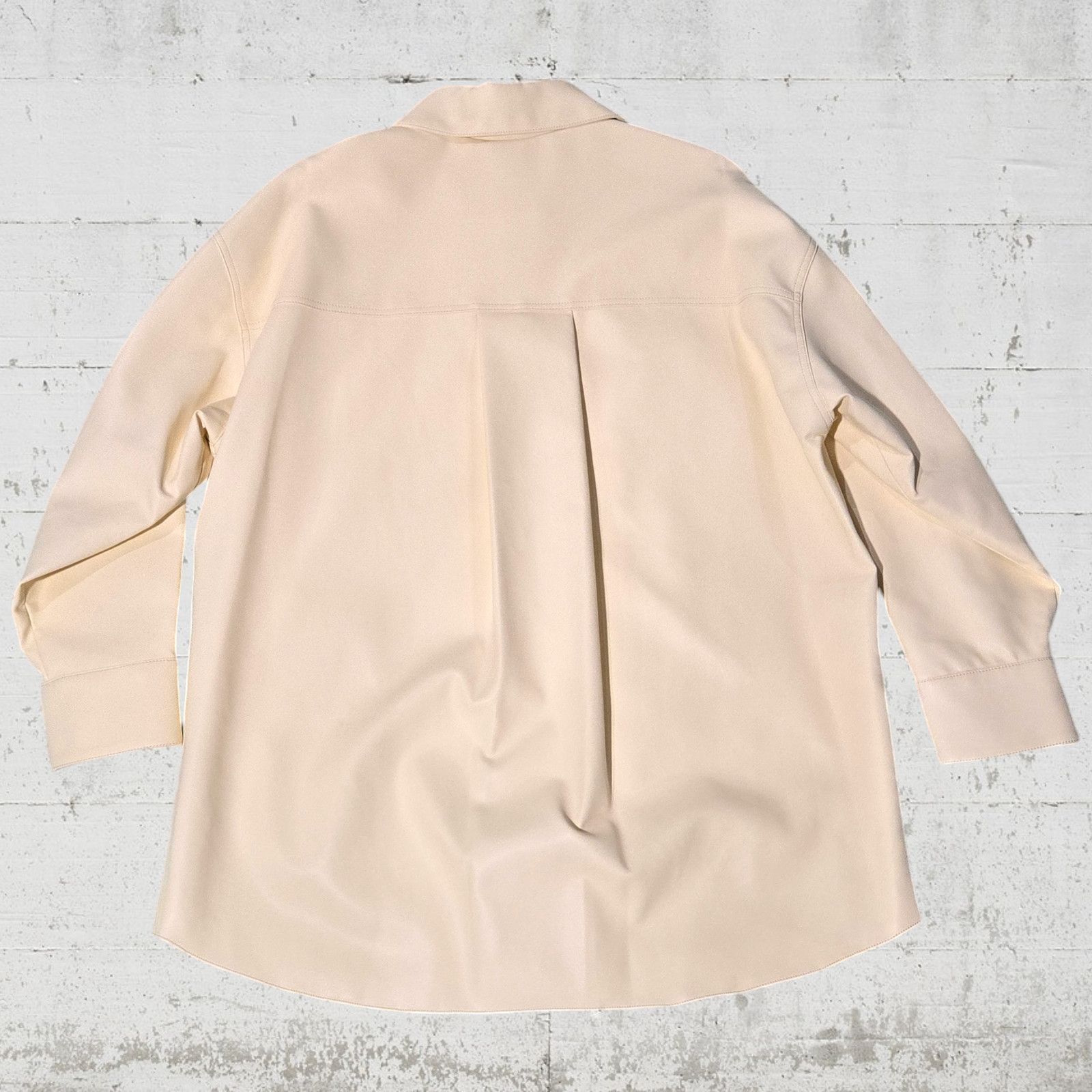 Bcbgmaxazria BCBG Yellow Oversized Vegan Leather Jacket Size XL Size XL / US 12-14 / IT 48-50 - 16 Thumbnail