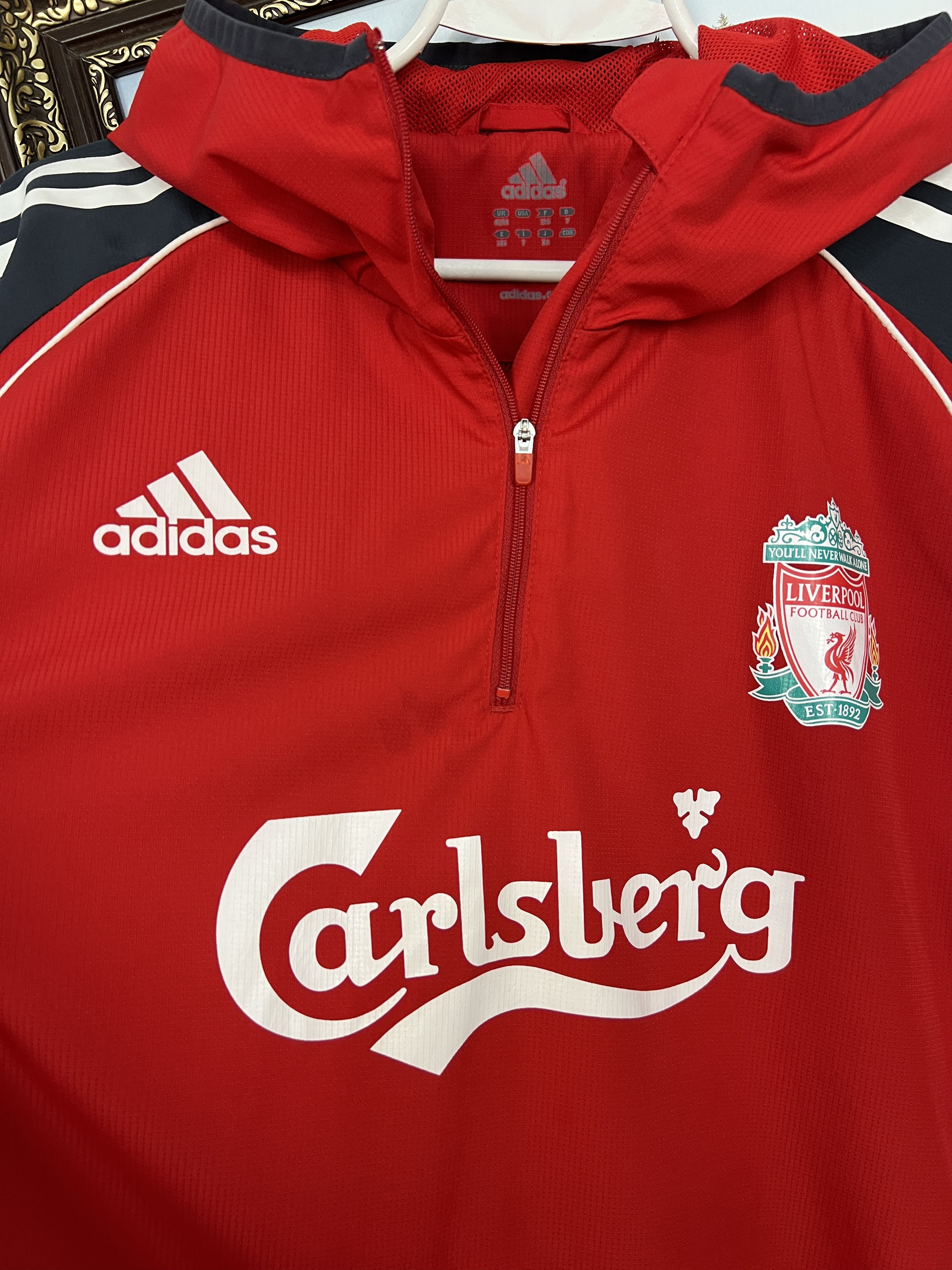 Adidas Vintage Adidas Liverpool Football Train Jacket Formotion Size US L / EU 52-54 / 3 - 3 Thumbnail