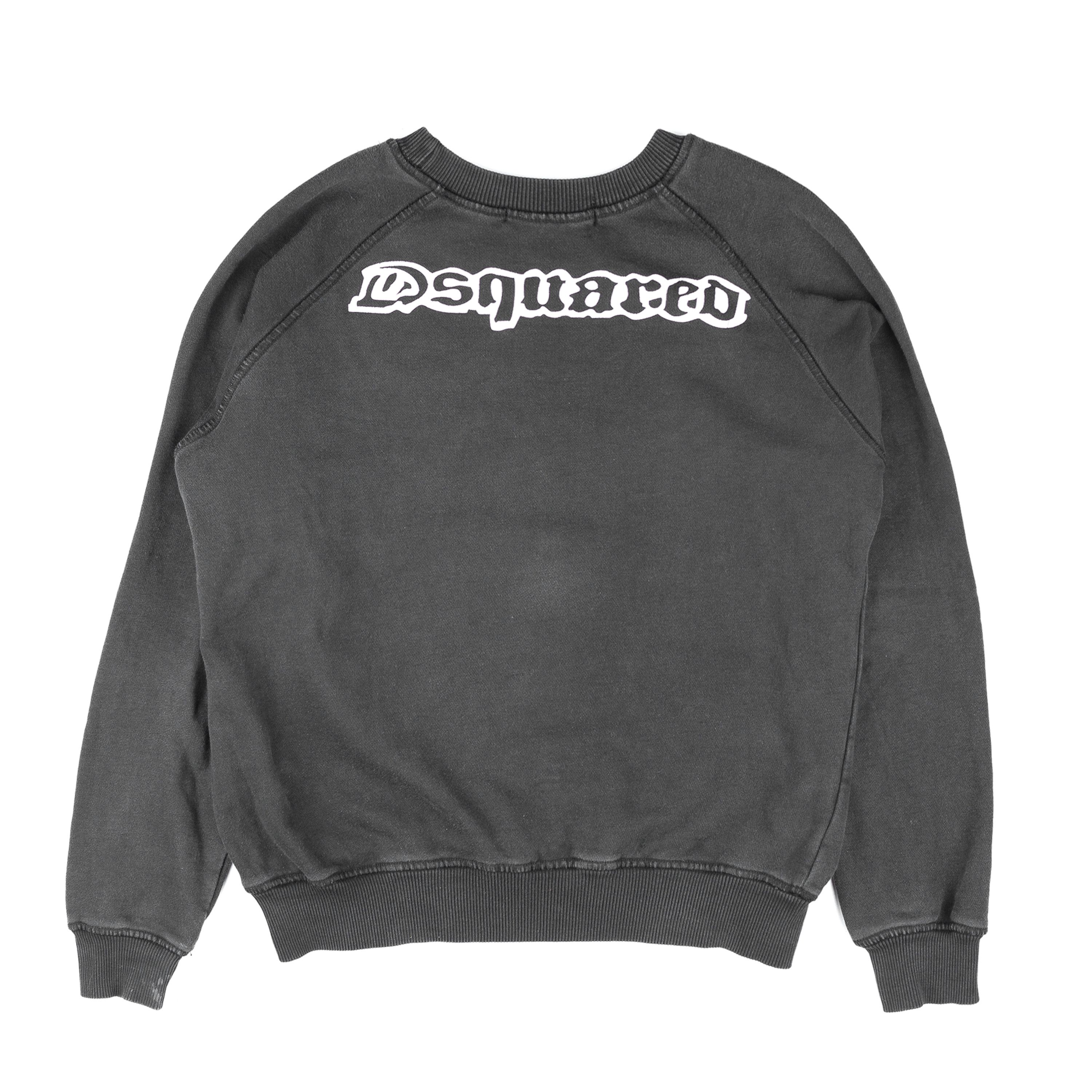 Dsquared2 DSQUARED2 “Jesus Is Life” Vintage Black Sweatshirt (M) Size US M / EU 48-50 / 2 - 3 Thumbnail