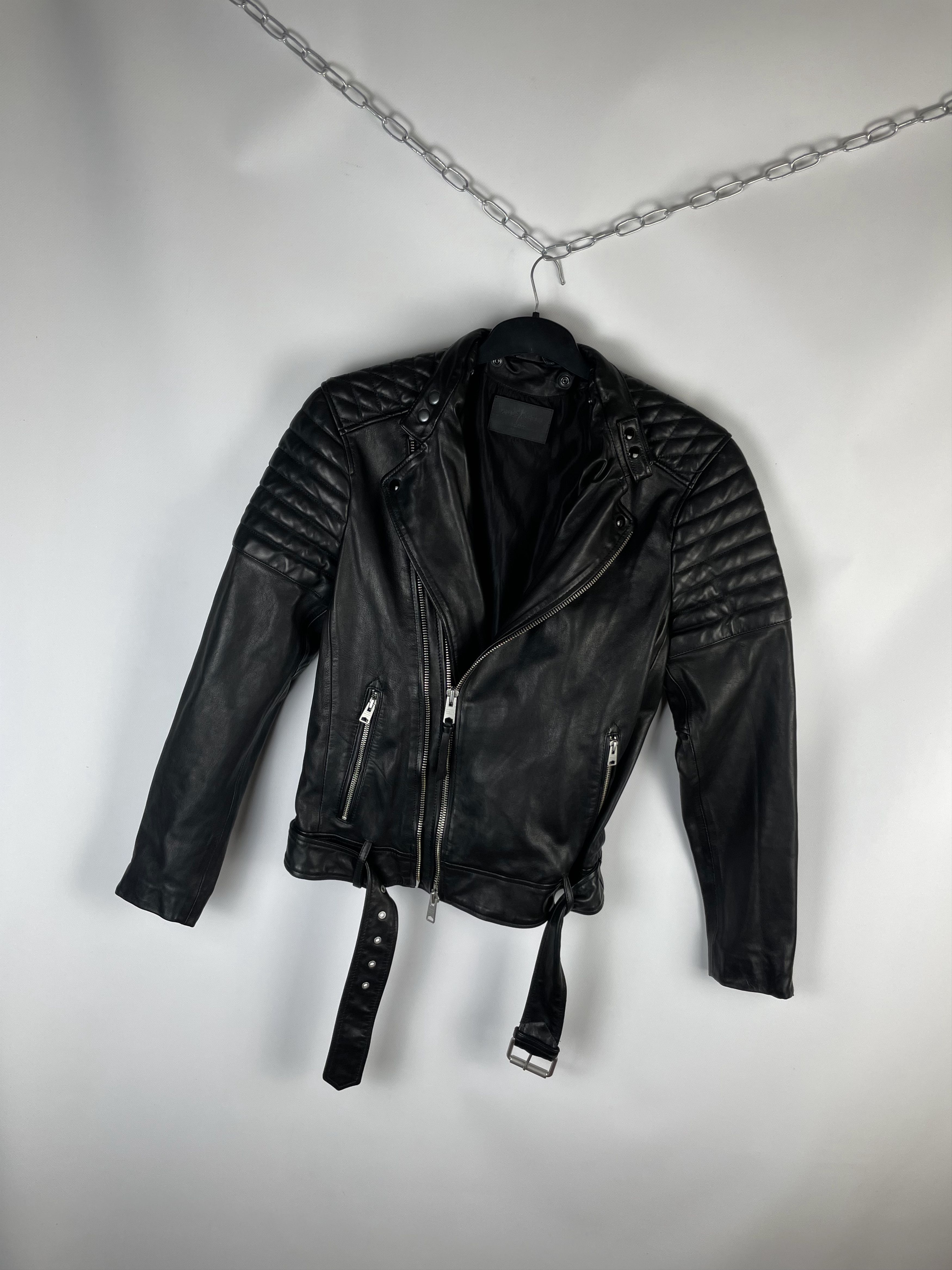 Allsaints AllSaints Leather Jacket Size US S / EU 44-46 / 1 - 2 Thumbnail
