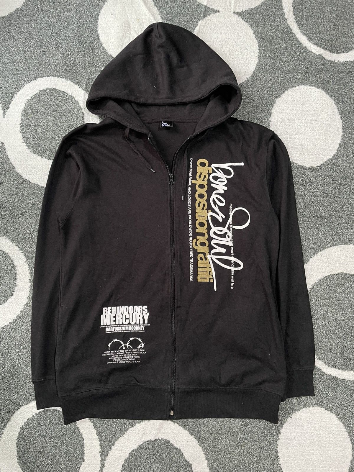 B ONE SOUL ZIP HOODIE