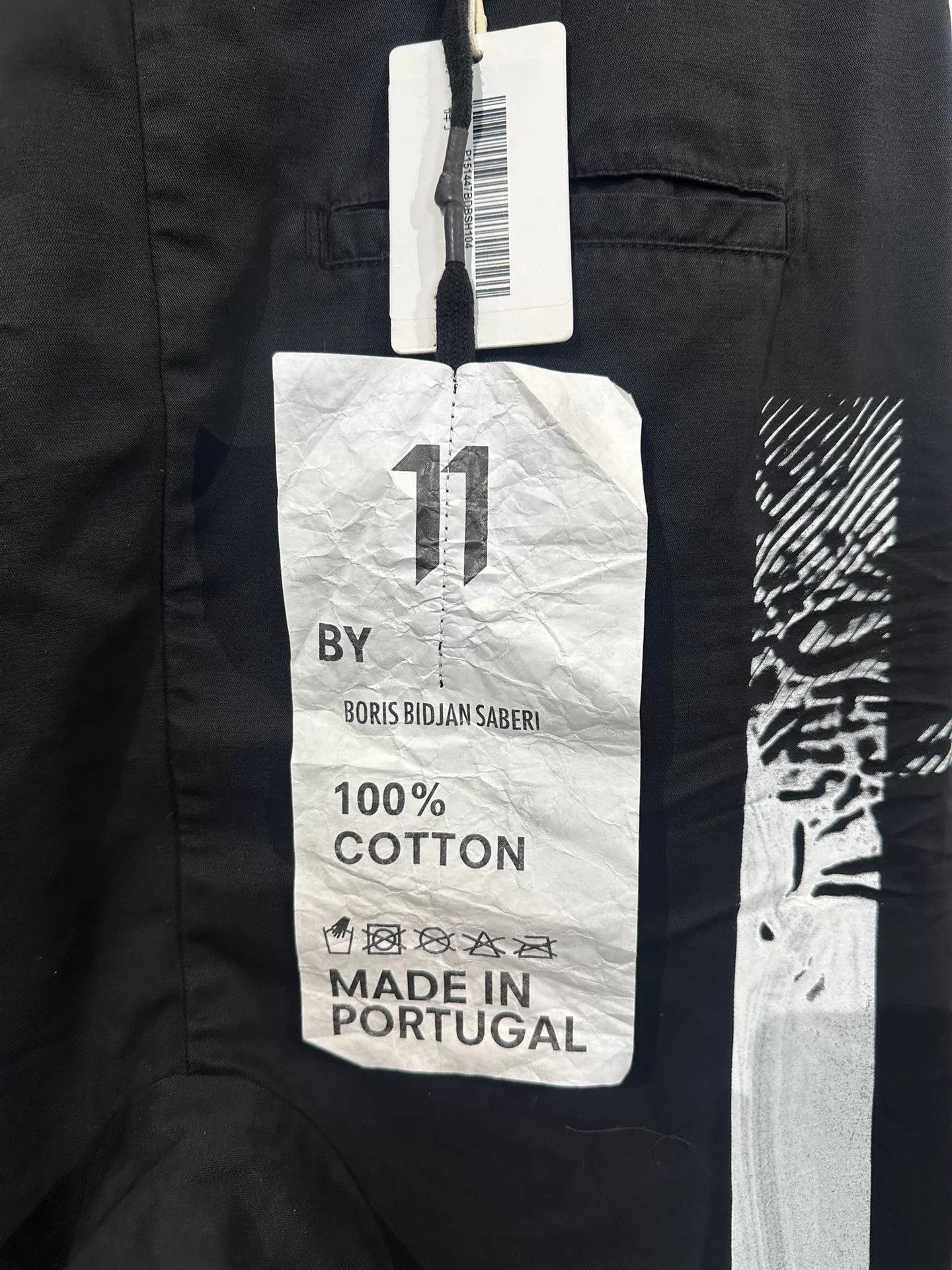 Boris Bidjan Saberi BBS 11by bbs P15 Print Wide Leg Pants Size US 32 / EU 48 - 7 Thumbnail