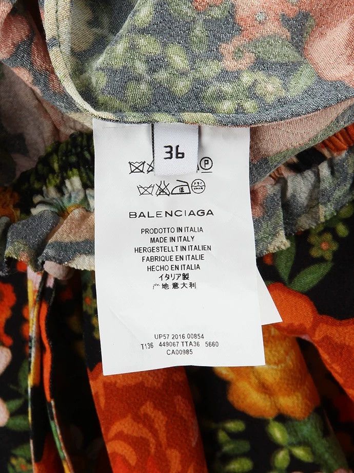 Balenciaga Balenciaga size 36 Flower ruffled shirt Size XS / US 0-2 / IT 36-38 - 8 Thumbnail