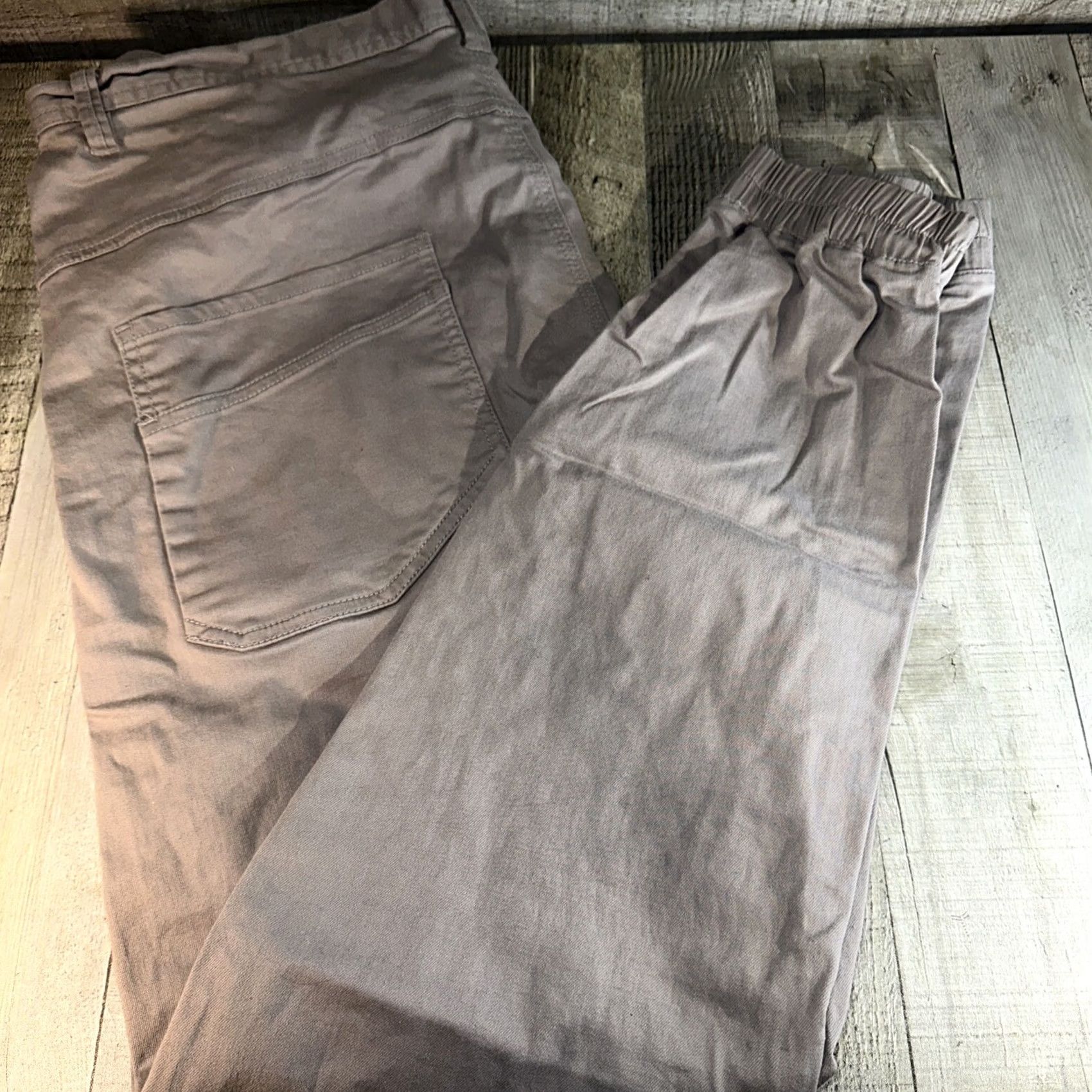 Vintage Publish Jeans 38x32 Stretchy Men's Jeans Gray Tapered Regular Inseam 32 Size US 38 / EU 54 - 5 Thumbnail
