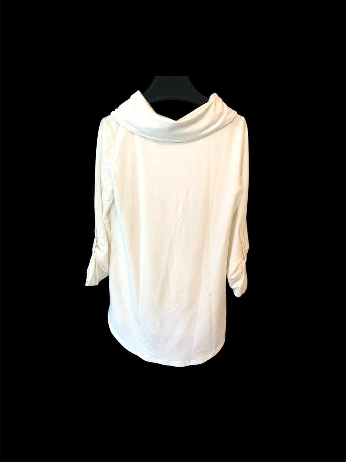 Other White Cowl Neck Pull Over Sweatshirt Size S / US 4 / IT 40 - 3 Thumbnail