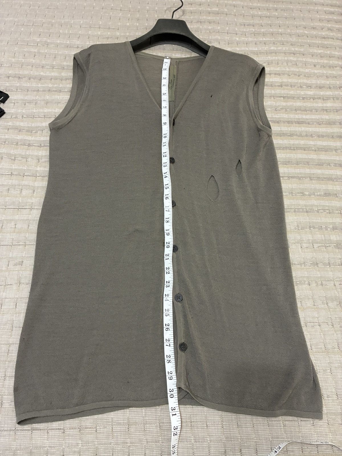 Rick Owens Rick Owens Beige Textured Fabric Size US S / EU 44-46 / 1 - 11 Thumbnail