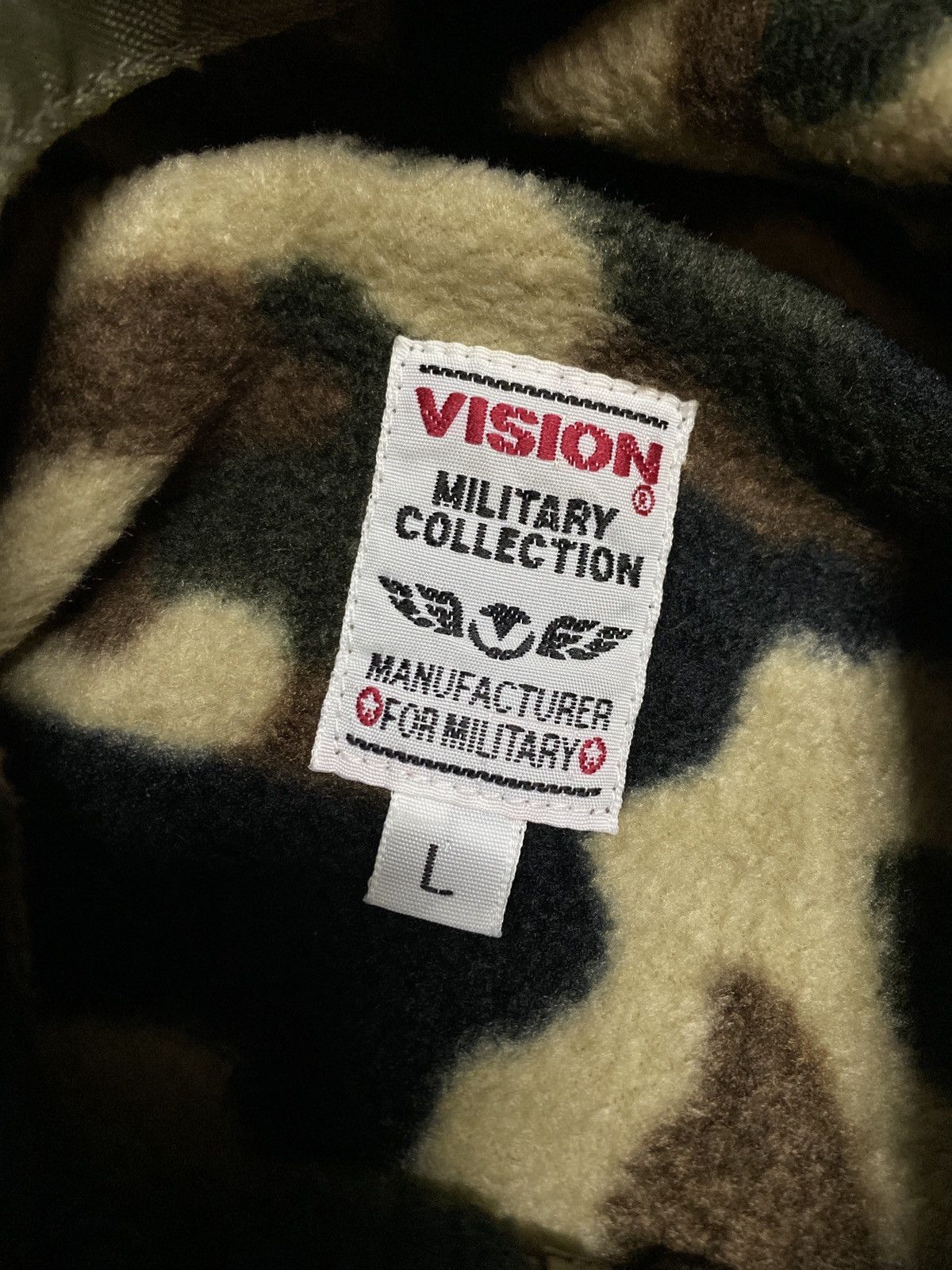 Vision Streetwear Vision Military Collection Hooded Jacket – Olive Anorak Size US L / EU 52-54 / 3 - 3 Thumbnail