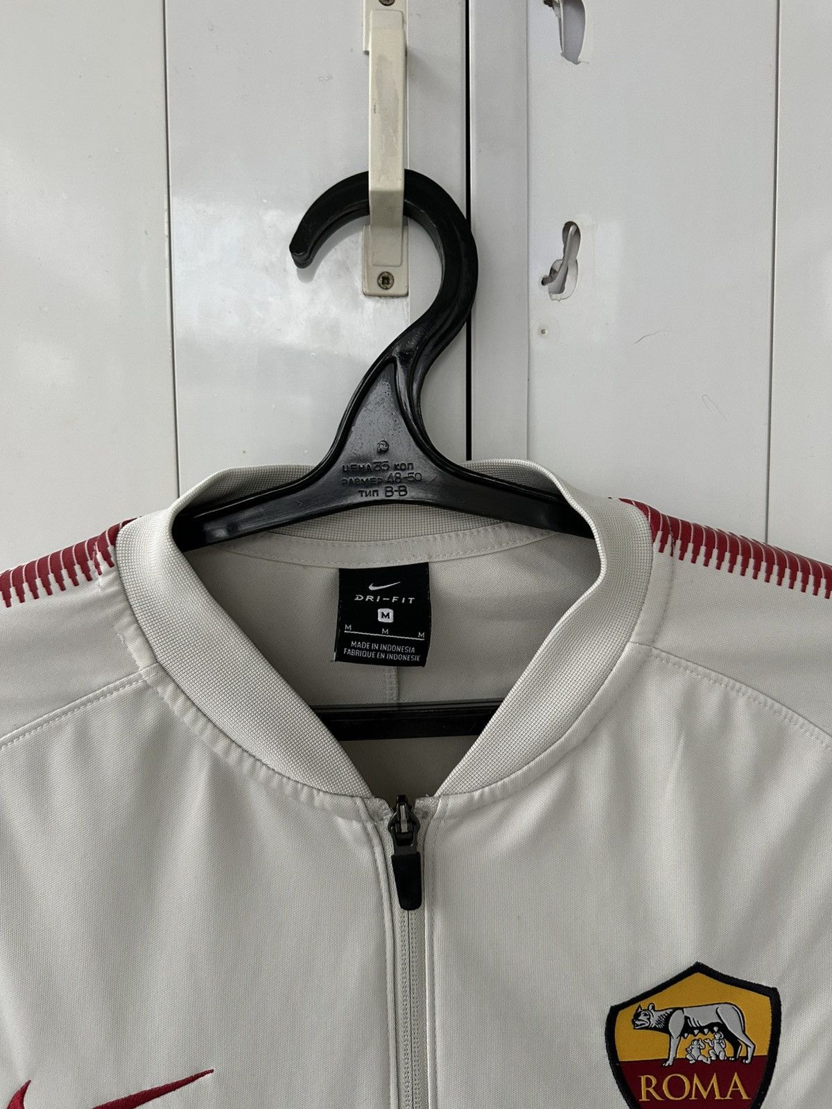Nike Vintage Nike Roma Club Zip Jacket Size US M / EU 48-50 / 2 - 8 Thumbnail