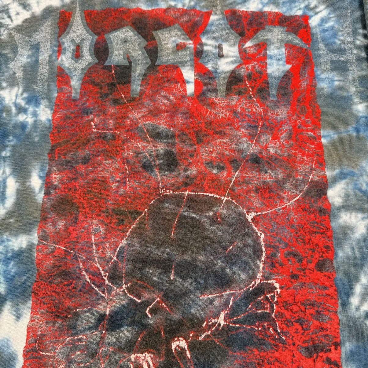 Band Tees Vintage 1993 Morgoth ‘Odium’ Metal Rare Tie Dye LS T Shirt Size US XXL / EU 58 / 5 - 5 Thumbnail