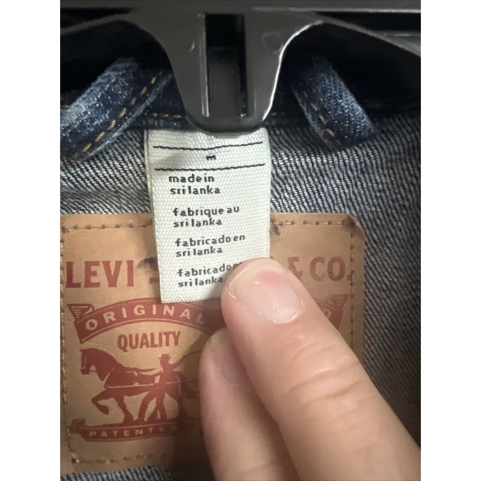 Levi's Levi's oversized mid wash long sleeve denim jacket size M Size M / US 6-8 / IT 42-44 - 4 Thumbnail