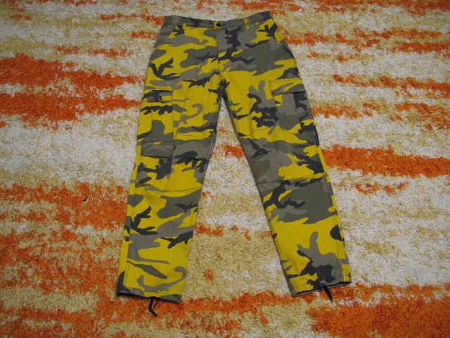 Rothco Rothco BDU Pants Yellow Camo Cargo Pockets Size US 32 / EU 48 - 2 Thumbnail