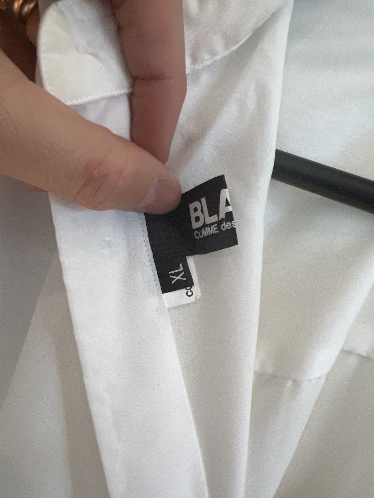 Comme des Garcons Black Comme Des Garcons BLACK reversed draped overshirt Size US XL / EU 56 / 4 - 5 Thumbnail