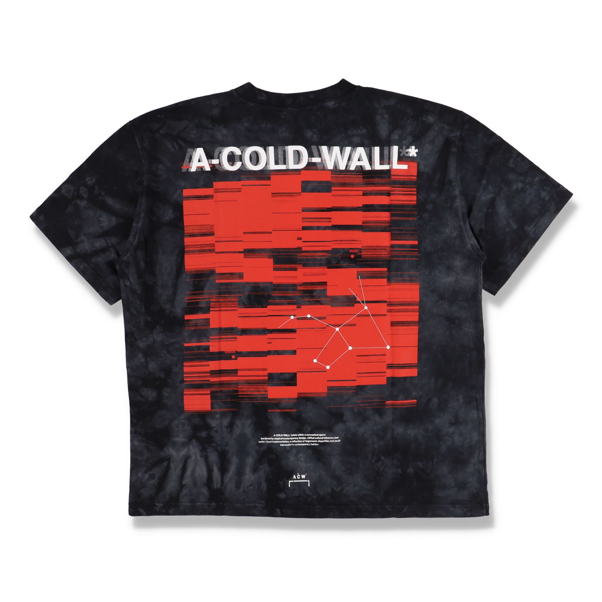 A-COLD-WALL* Black Tie-Dye Lunar New Year Logo Oversized T-Shirt Size US M / EU 48-50 / 2 - 1 Thumbnail