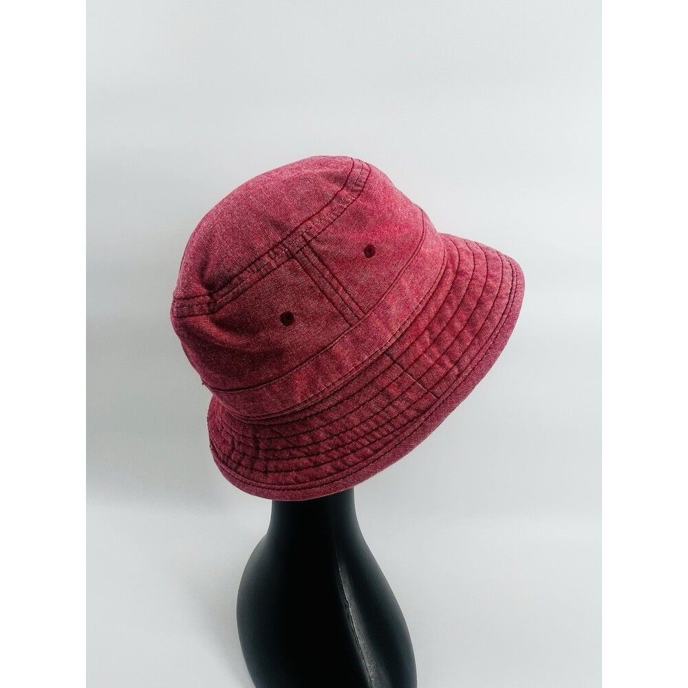 Original Penguin ORIGINAL PENGUIN Red Penguin Bucket Summer Sun Hat One Size Size ONE SIZE - 5 Thumbnail