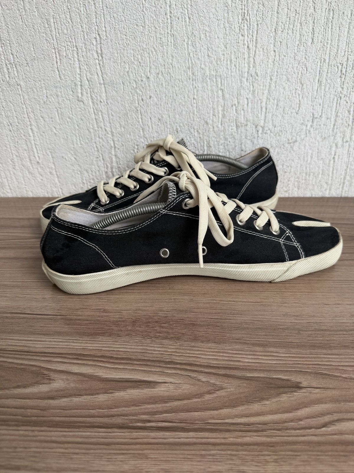 Maison Margiela Tabi canvas sneakers Size US 10.5 / EU 43-44 - 13 Thumbnail