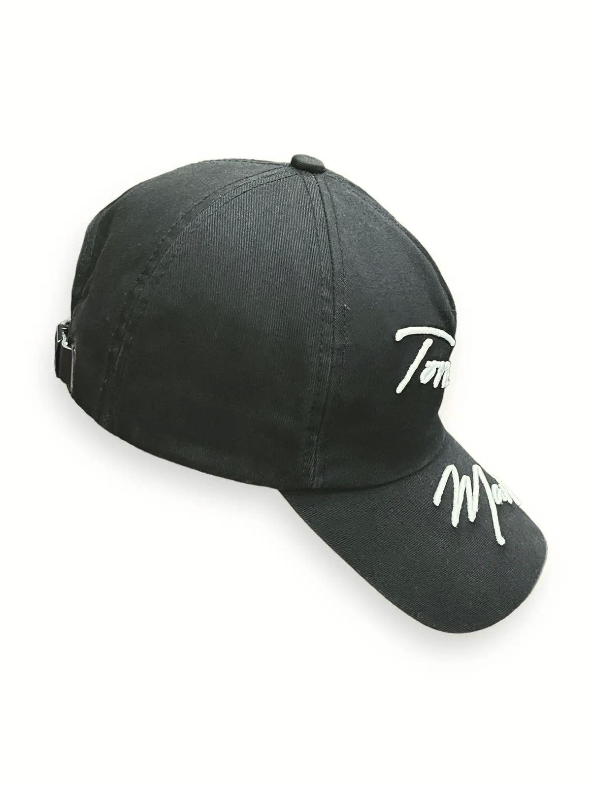 Tornado Mart VERYRARE🔥90’s TORNADO MART Bold Embroidery Spellout Dad Hat Size ONE SIZE - 5 Thumbnail