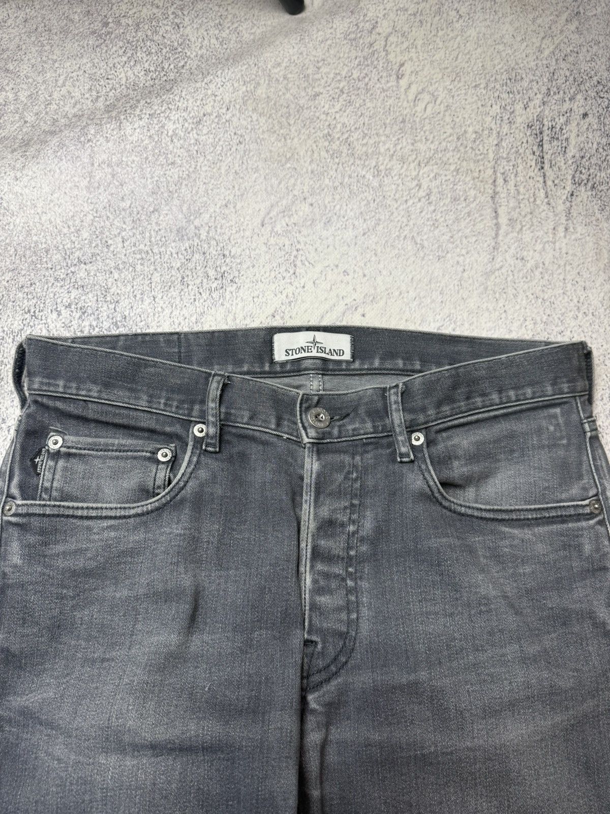 Stone Island Stone Island Grey Jeans Size US 31 - 14 Thumbnail