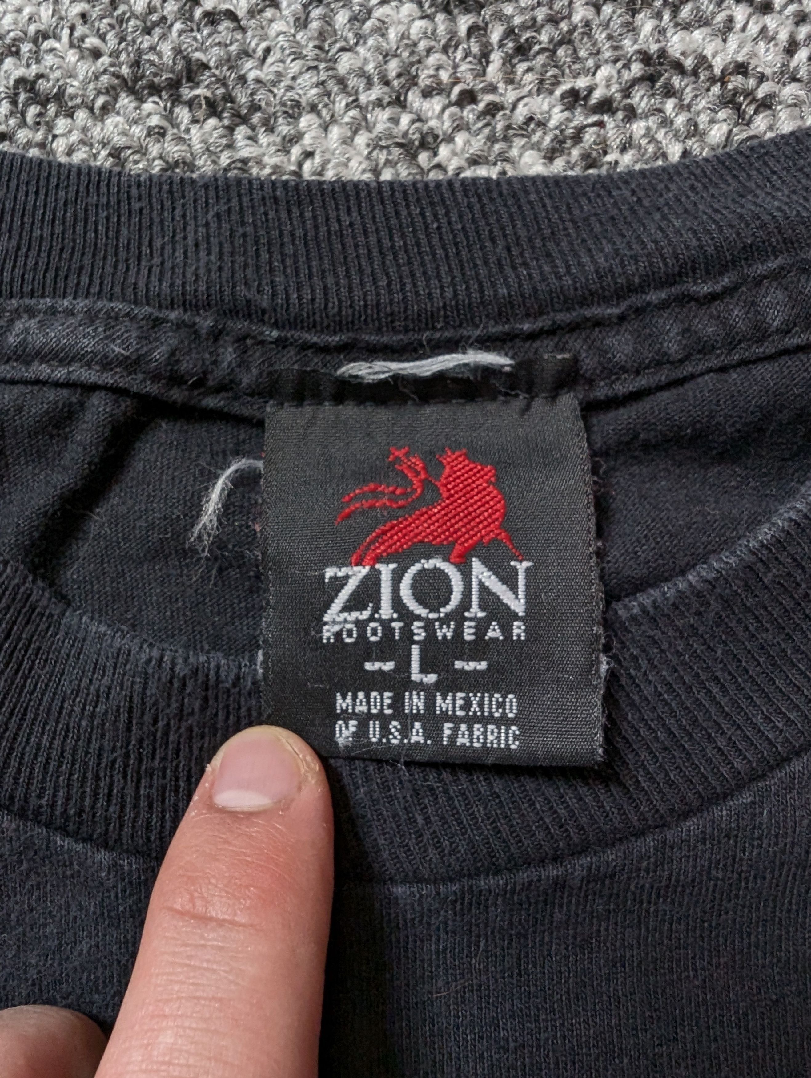 Bob Marley × Vintage × Zion Rootswear Vintage 2005 zion rootswear Bob Marley Legend t-shirt Size US L / EU 52-54 / 3 - 5 Thumbnail