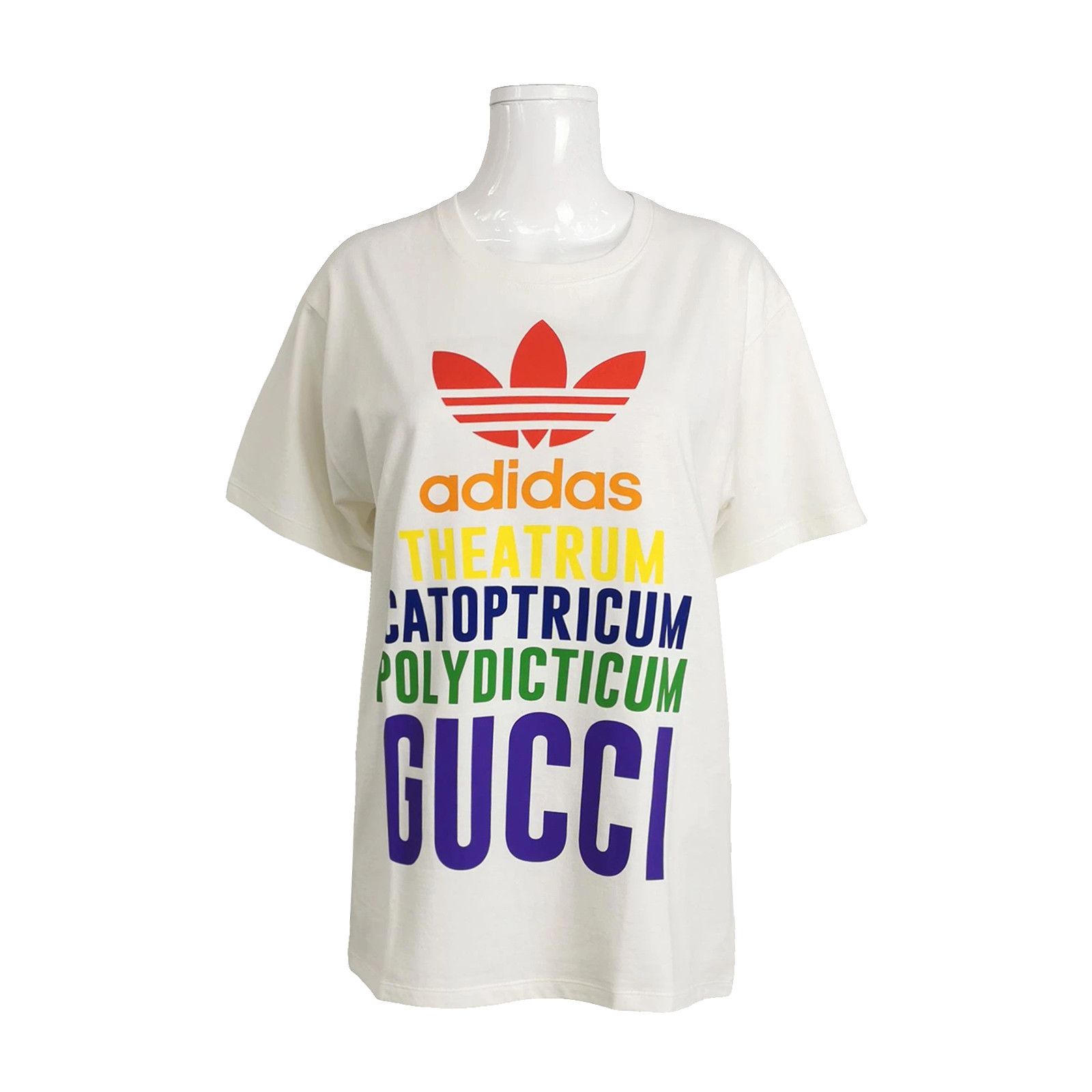 Gucci Gucci x Adidas Logo Graphic T-Shirt Size XS Size US XS / EU 42 / 0 - 1 Thumbnail