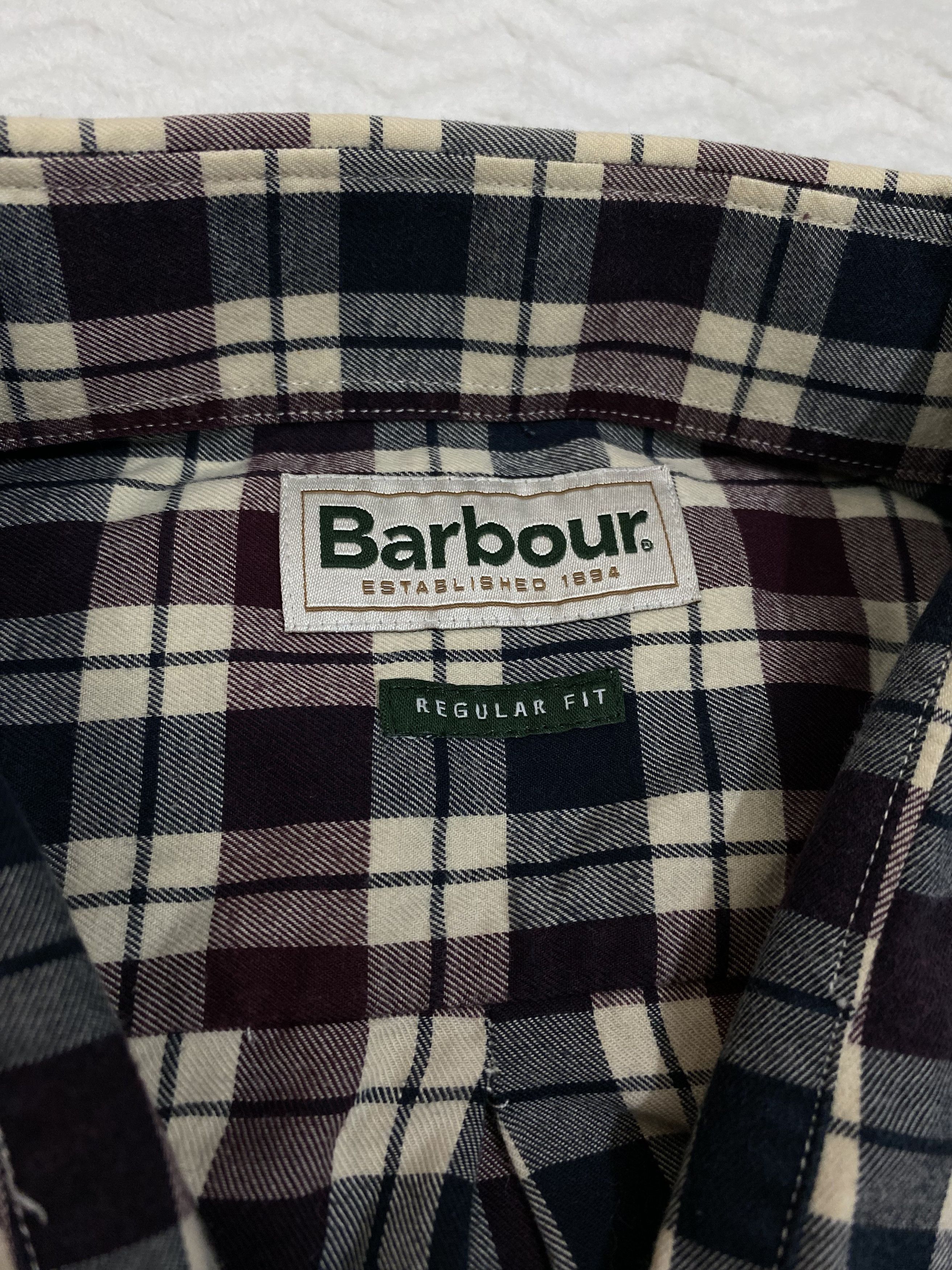 Barbour × Vintage Barbour vintage shirt Size US XL / EU 56 / 4 - 5 Thumbnail