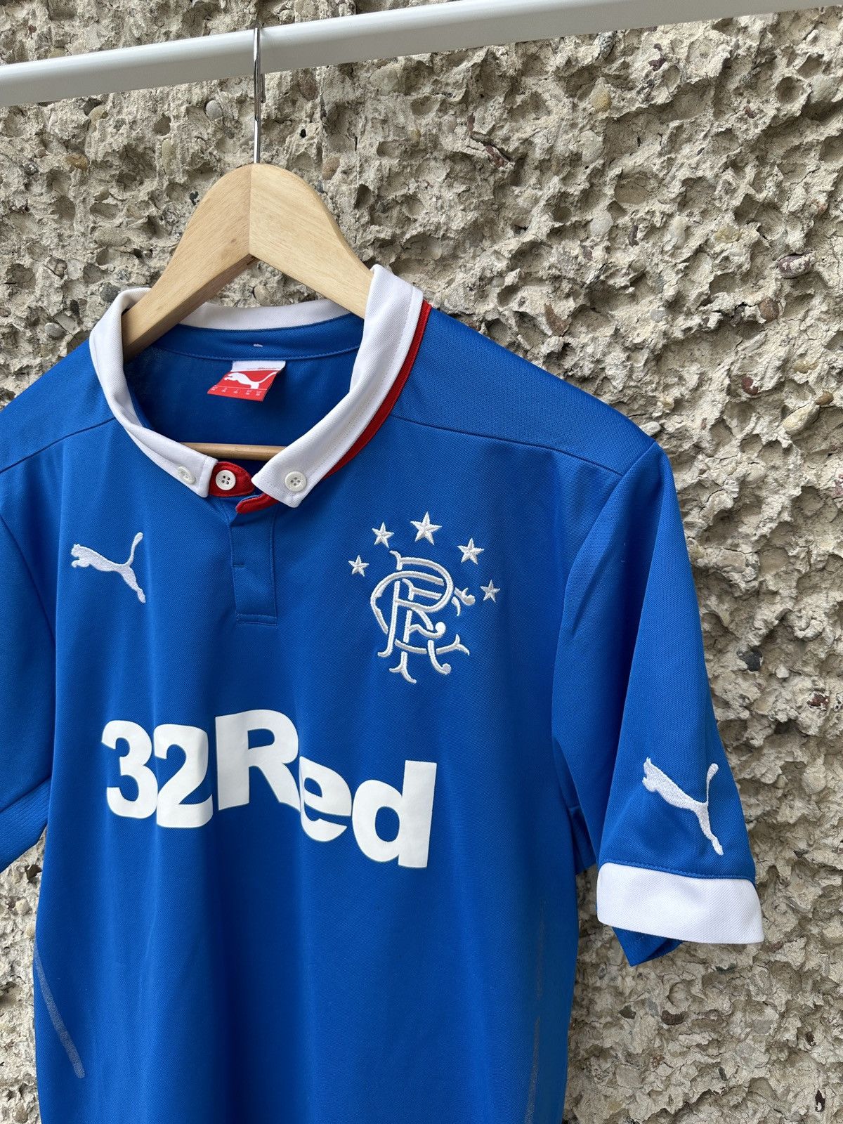 Puma Puma Rangers 2014 2015 first kit tee t-shirt Size US M / EU 48-50 / 2 - 3 Thumbnail