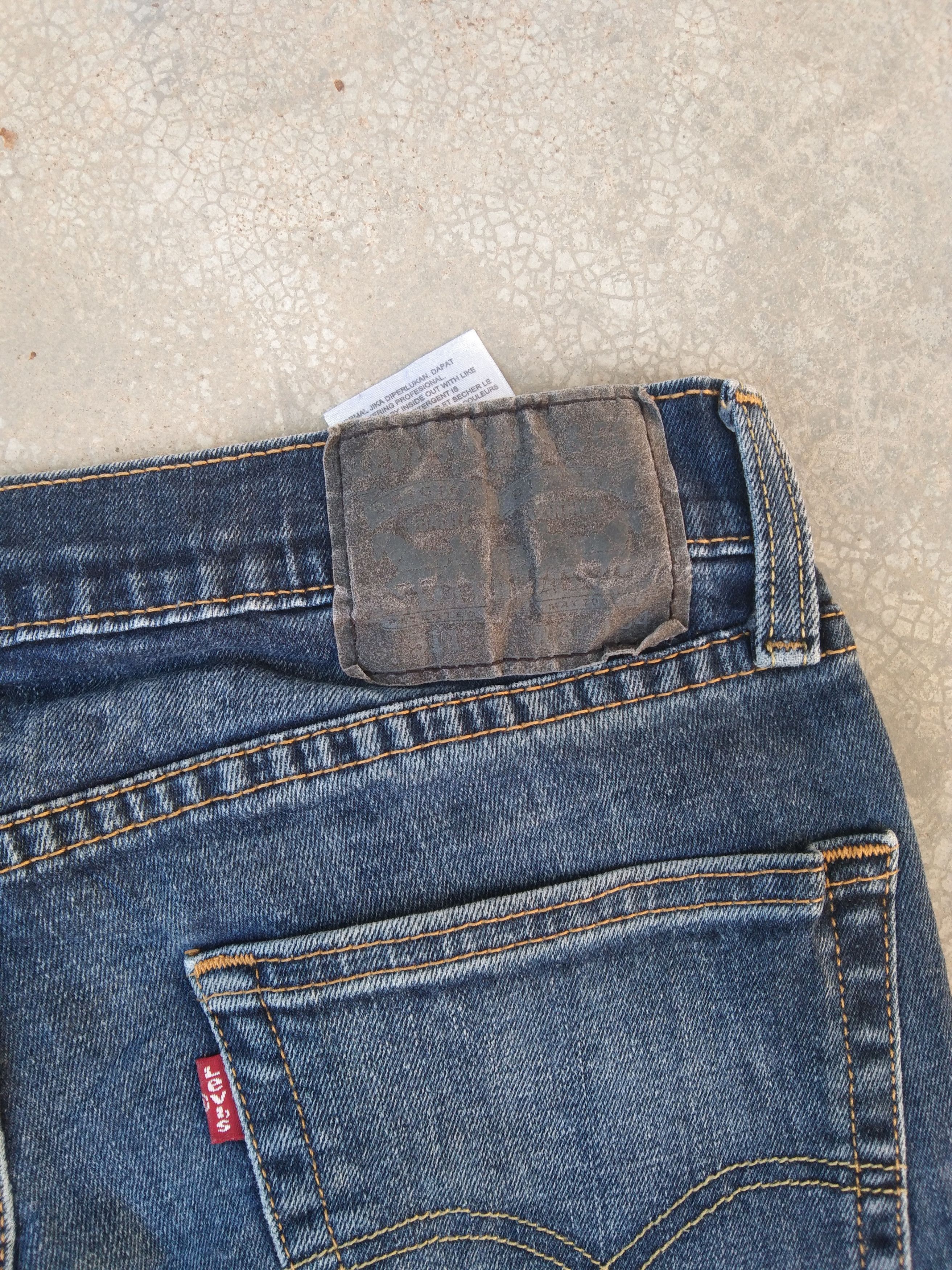 Levi's Vintage Levi's Jeans 511 Slim Fit Faded Blue Denim 30x32 Size US 30 / EU 46 - 3 Thumbnail