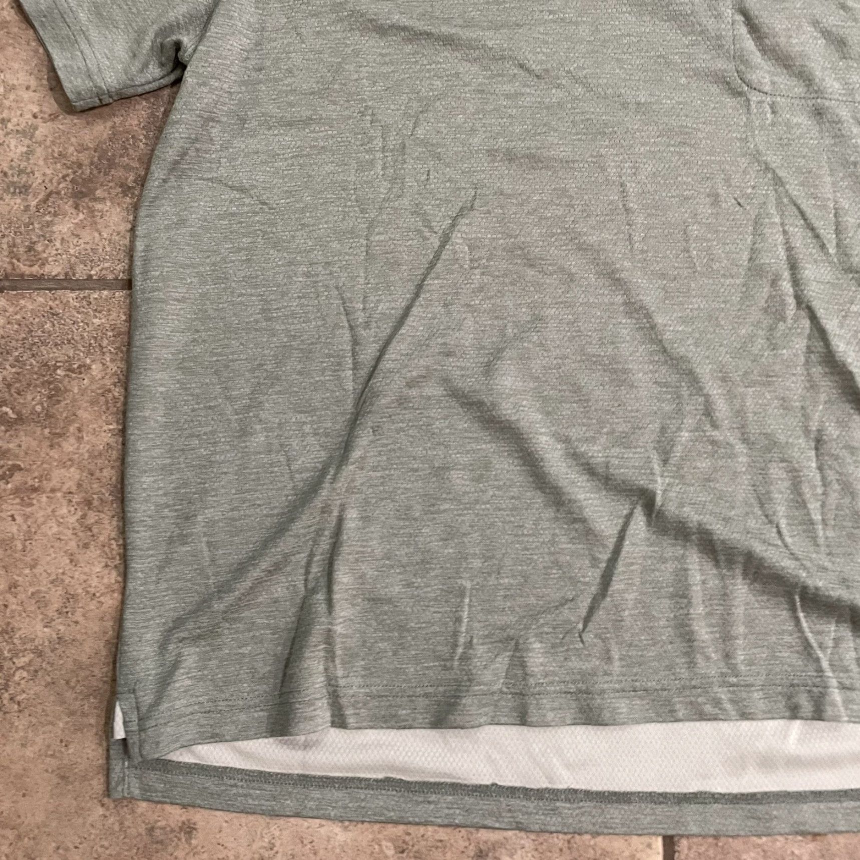CO Duluth Trading Co Polo Shirt Mens L Gray Polyester Blend Size US L / EU 52-54 / 3 - 3 Thumbnail