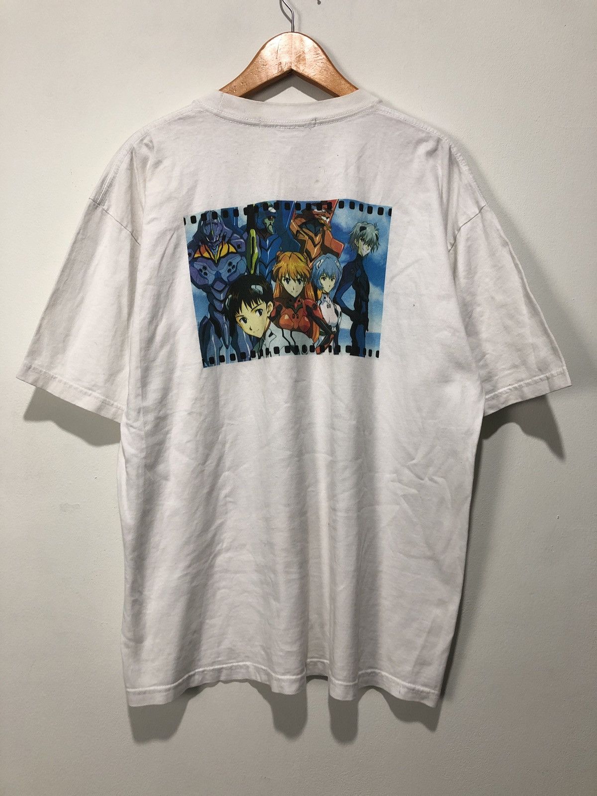 Japanese Brand Neon Genesis Evangelion Cospa T-Shirt Anime Size US XL / EU 56 / 4 - 5 Thumbnail