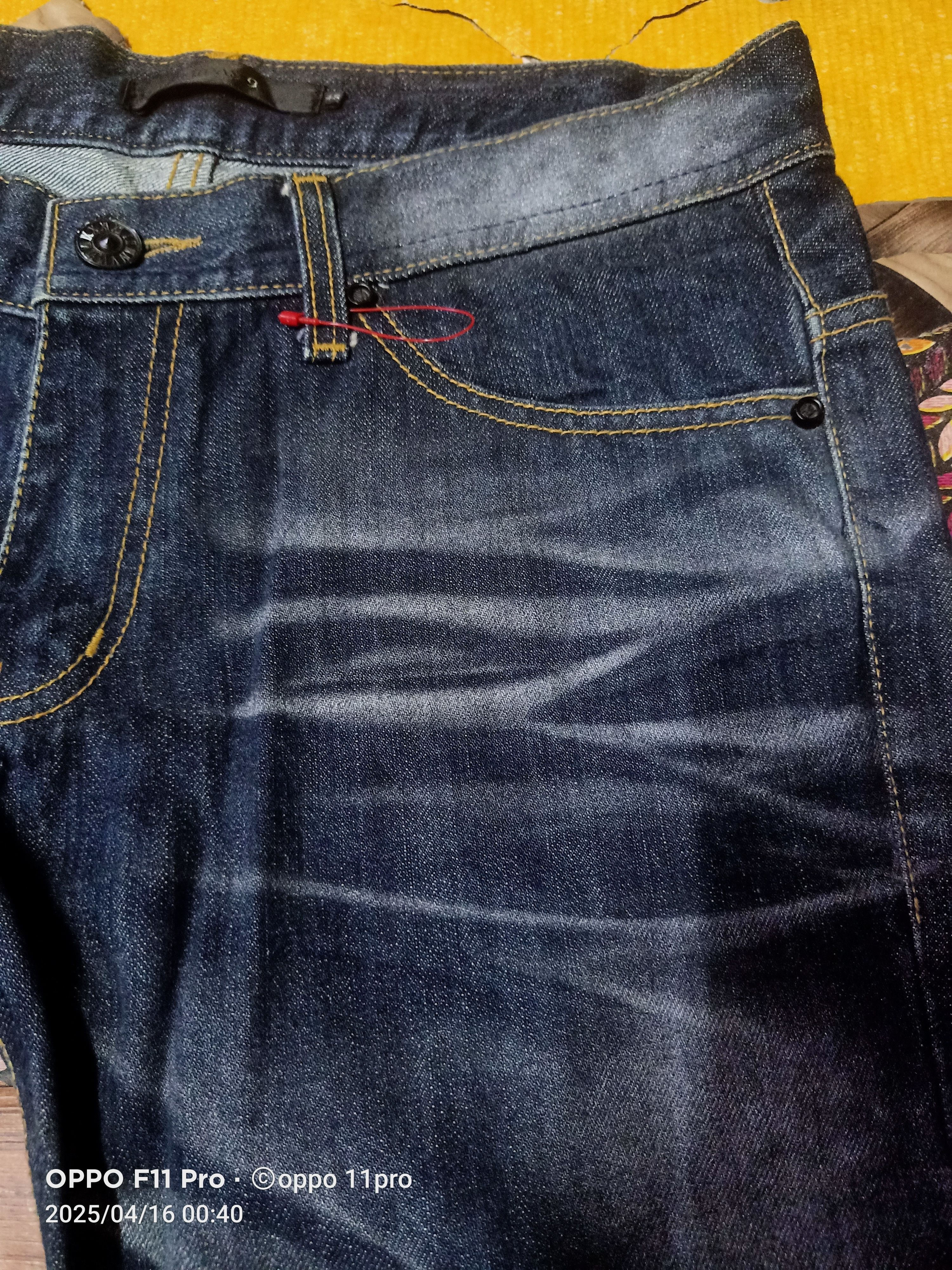If Six Was Nine × Le Grande Bleu (L.G.B.) Midas 9 XL FlareDenim HoneyCum Design Size US 33 - 10 Thumbnail