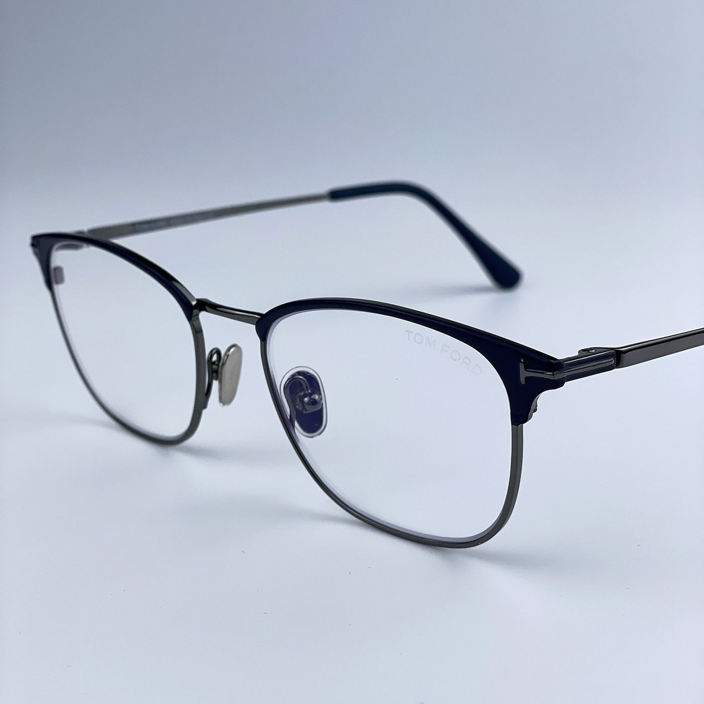 Tom Ford NEW Tom Ford FT5750-B 091 Unisex Square Eyeglasses Size ONE SIZE - 6 Thumbnail