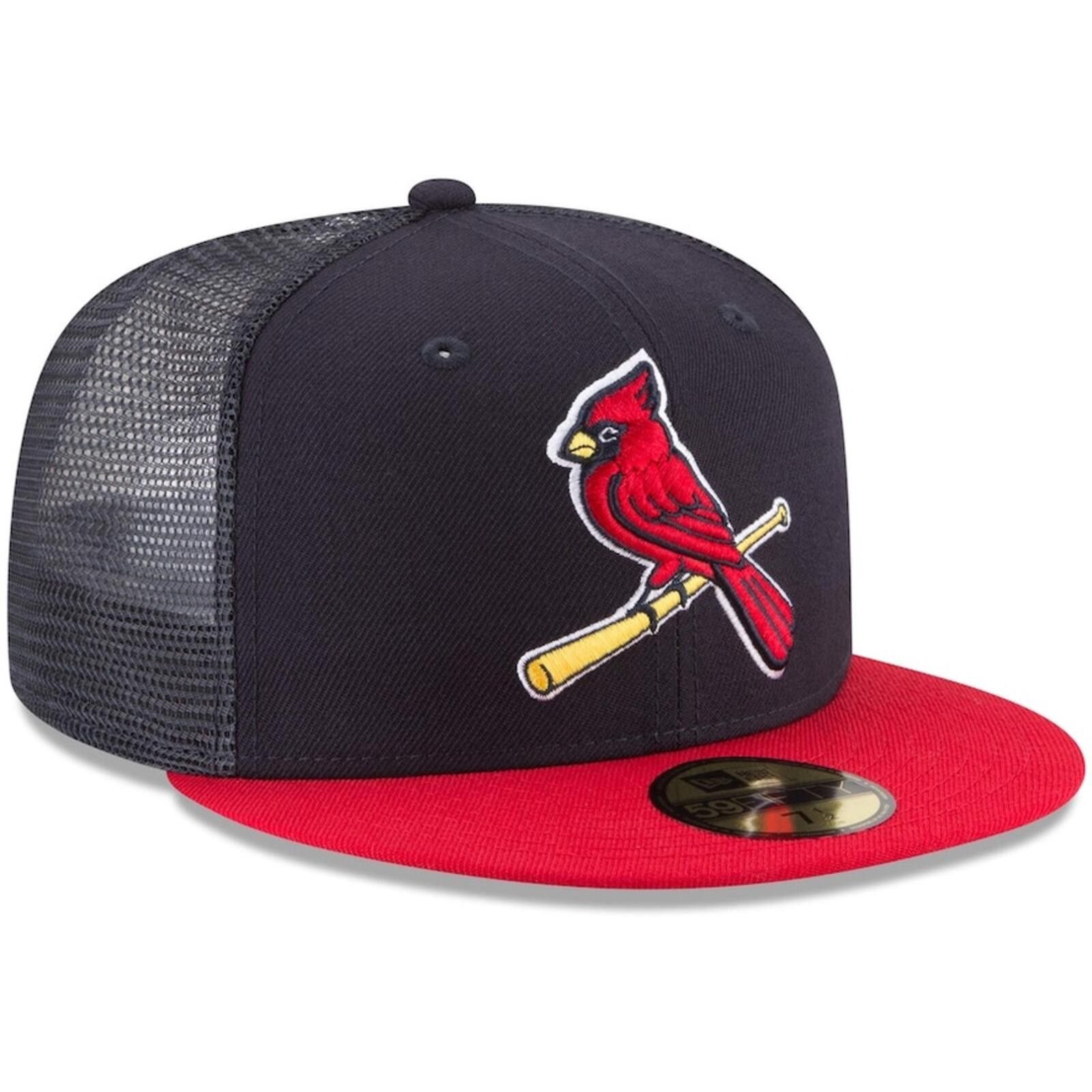 New Era New Era St. Louis Cardinals Mesh Trucker 59FIFTY 7 1/2 Size ONE SIZE - 3 Thumbnail