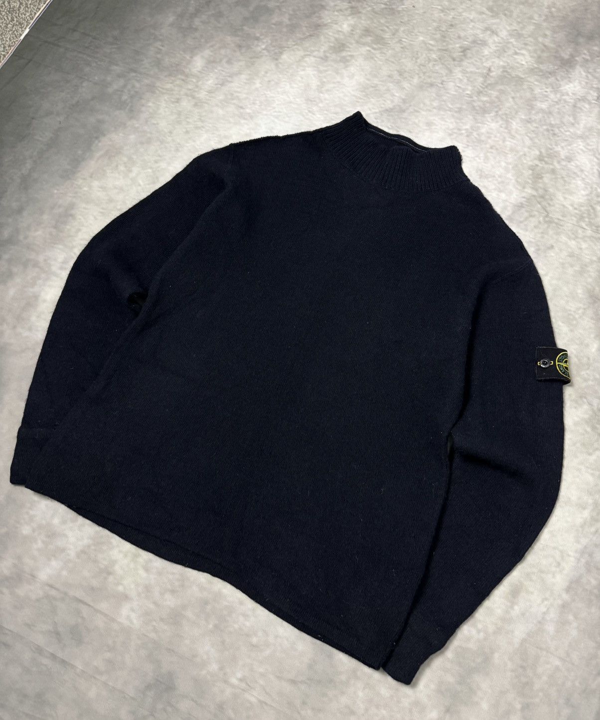 Stone Island Vintage Stone Island Wool jumper Size US M / EU 48-50 / 2 - 2 Thumbnail