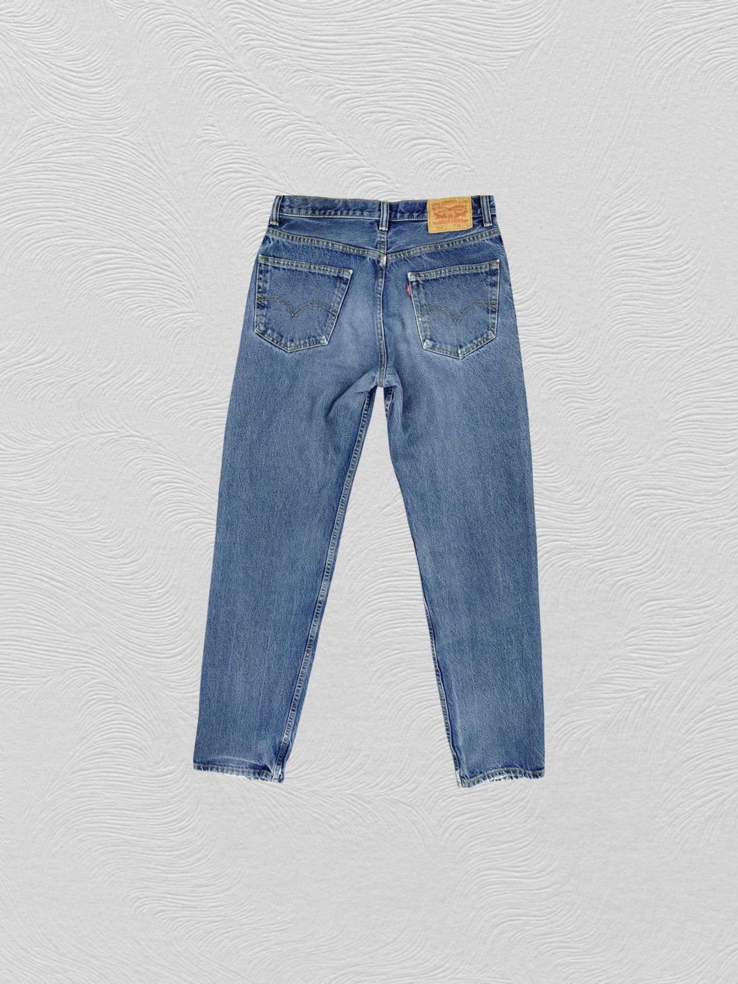 Levi's Distressed Blue Vintage Levi's 550 Denim 32 x 35.5 -JN534 Size US 32 / EU 48 - 2 Thumbnail