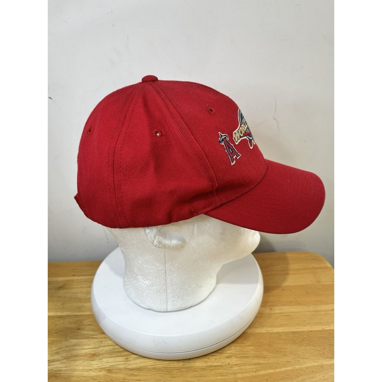 Other Red 2002 World Series Hat Anaheim Angels San Francisco Size ONE SIZE - 4 Thumbnail